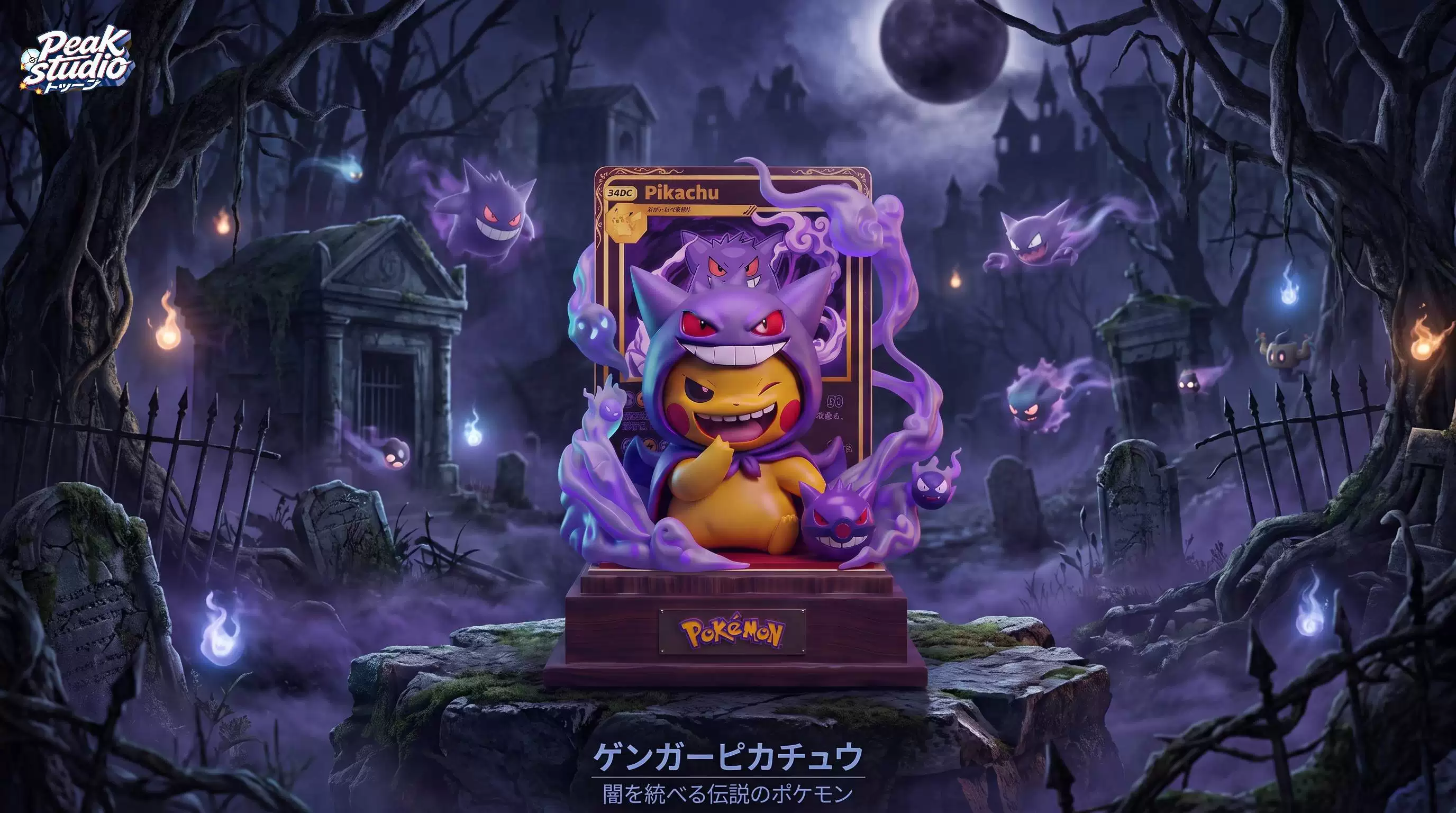 【Pre-sale】1/6 Scale Mimikyu Cloak Pikachu-Pokemon-Peak Studio