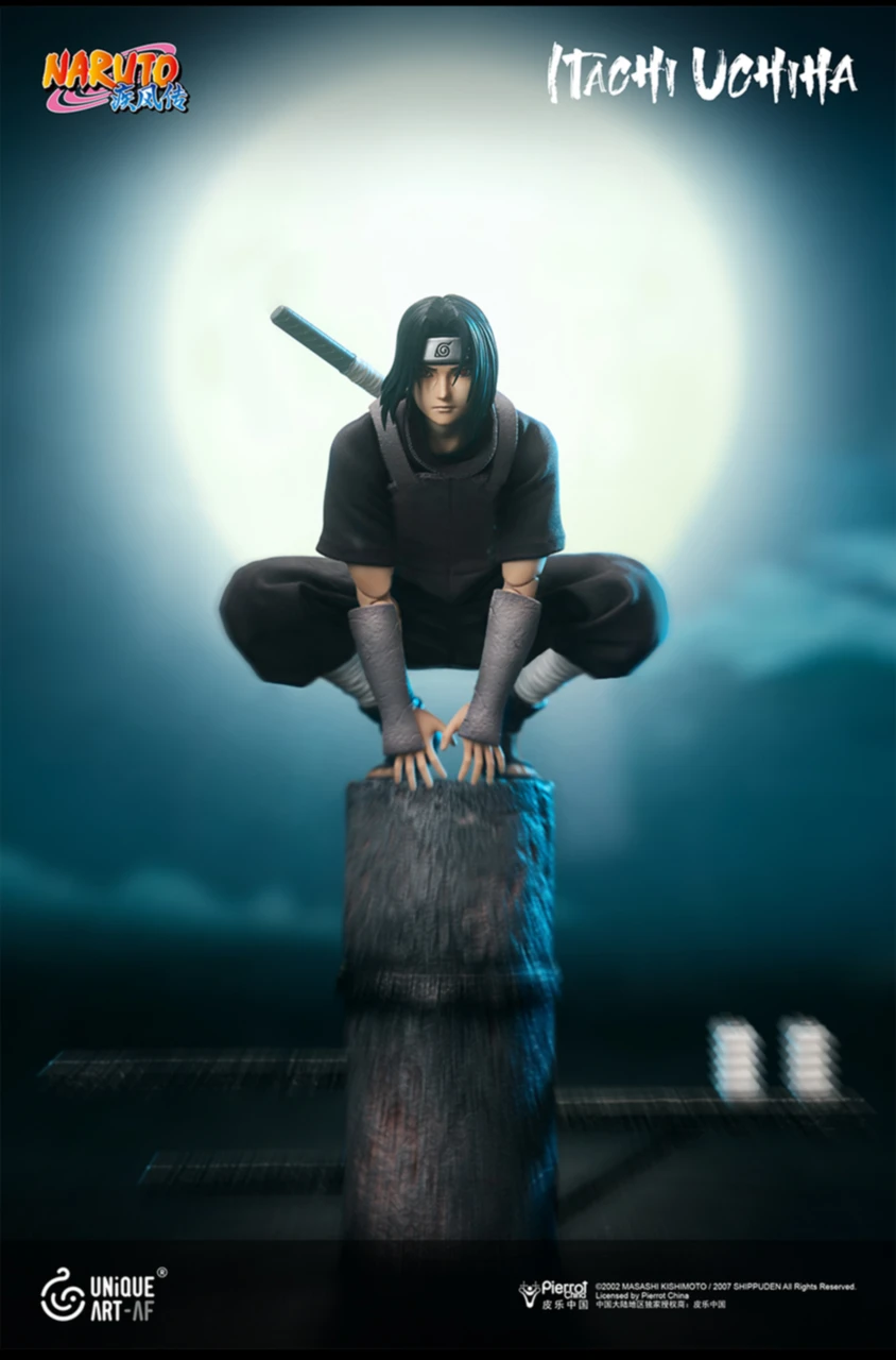 【Pre-sale】1/12 Scale Uchiha Itachi Action Figure-UNiQUE ART Studio