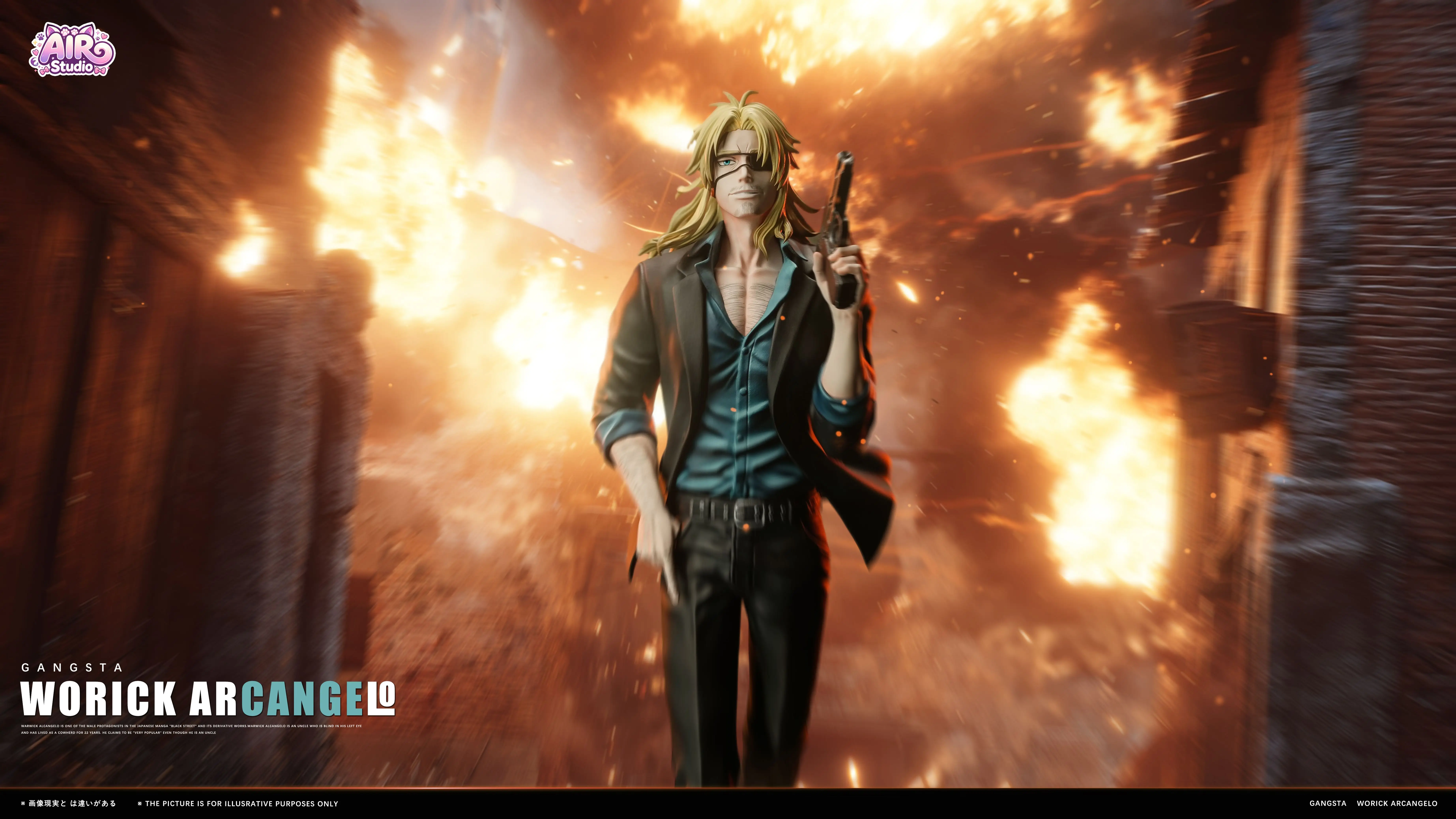 【Pre-sale】1/6 Scale Worick Arcangelo-GANGSTA-AIR Studio