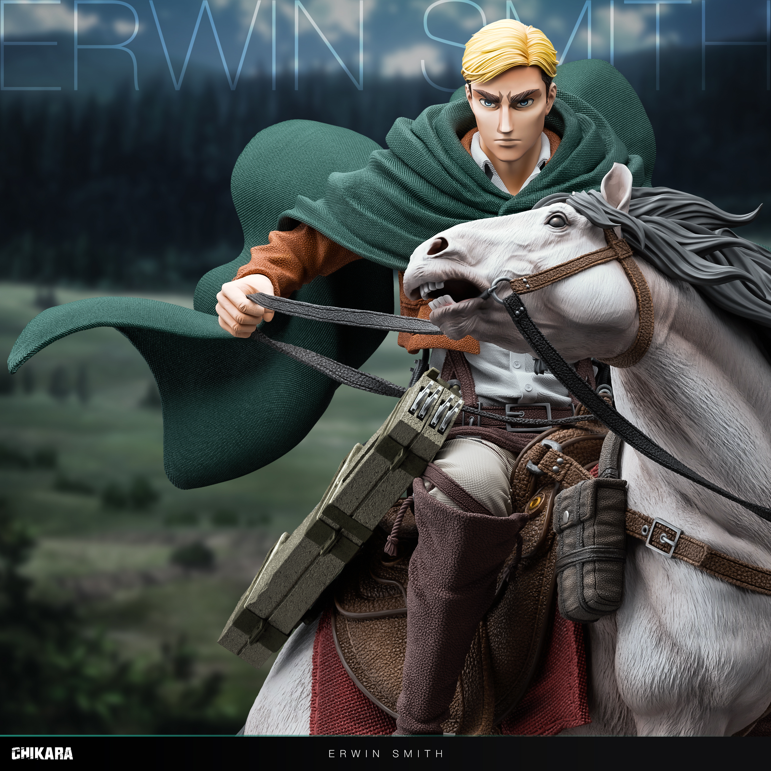 【Pre-sale】1/6 Scale Erwin Smith-Attack on Titan-CHIKARA Studio