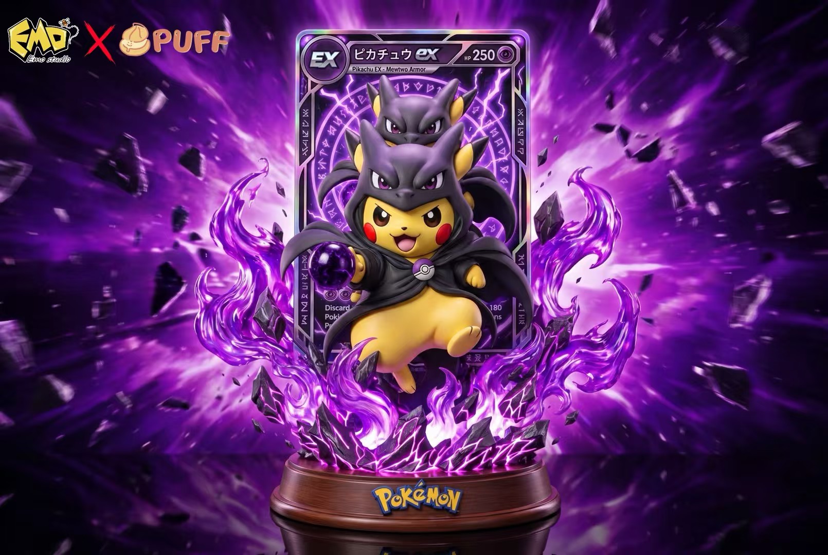 【Pre-sale】004 Mewtwo Pikachu-Pokemon-Emo X Puff Studio