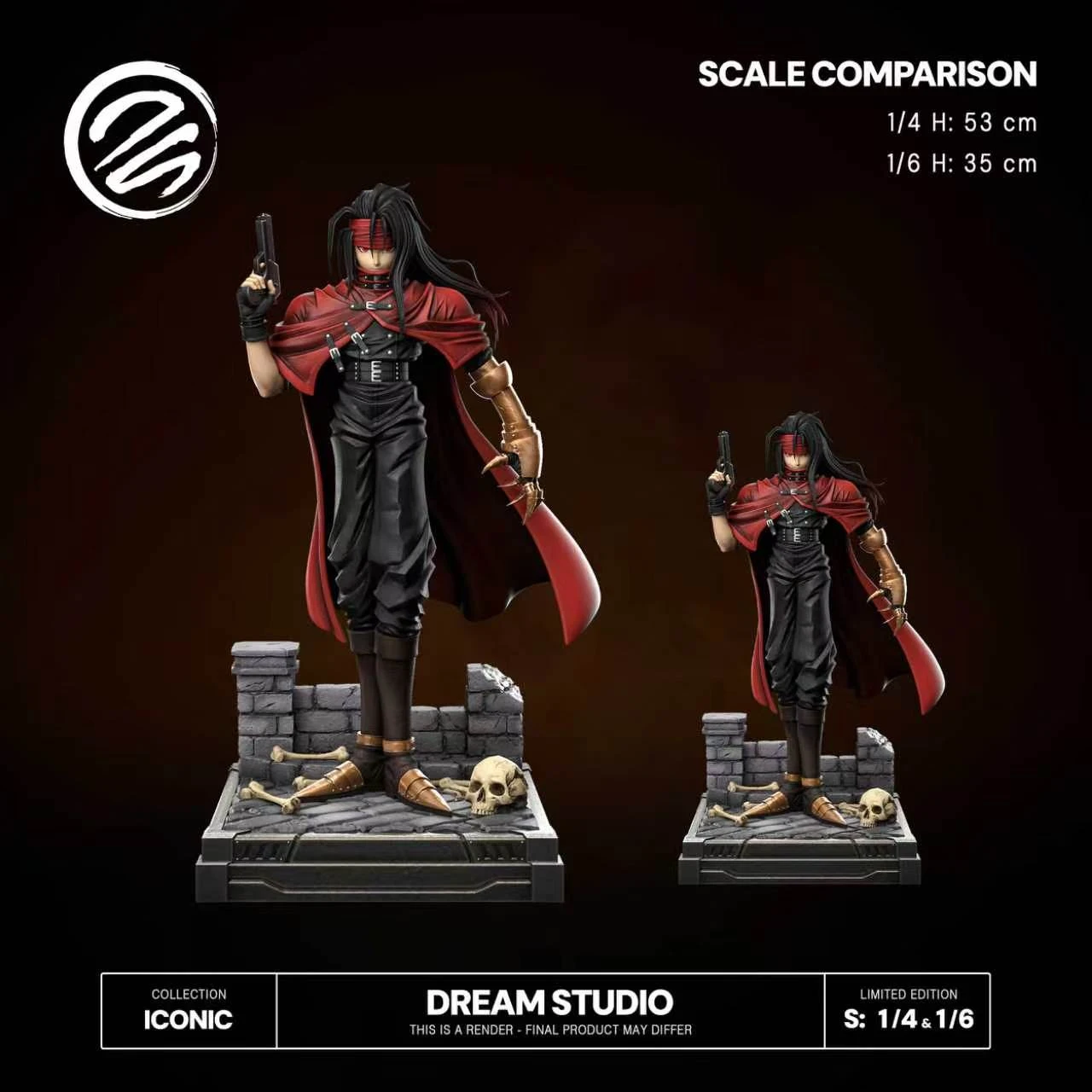 【Pre-sale】1/6 and 1/4 Scale OG Vincent-Final Fantasy-Dream Studio