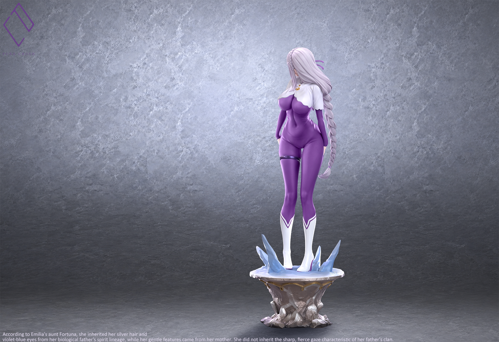 【Pre-sale】1/6 Scale Emilia-Re:Starting Life From Zero in a Different World-Pure Crush Studio