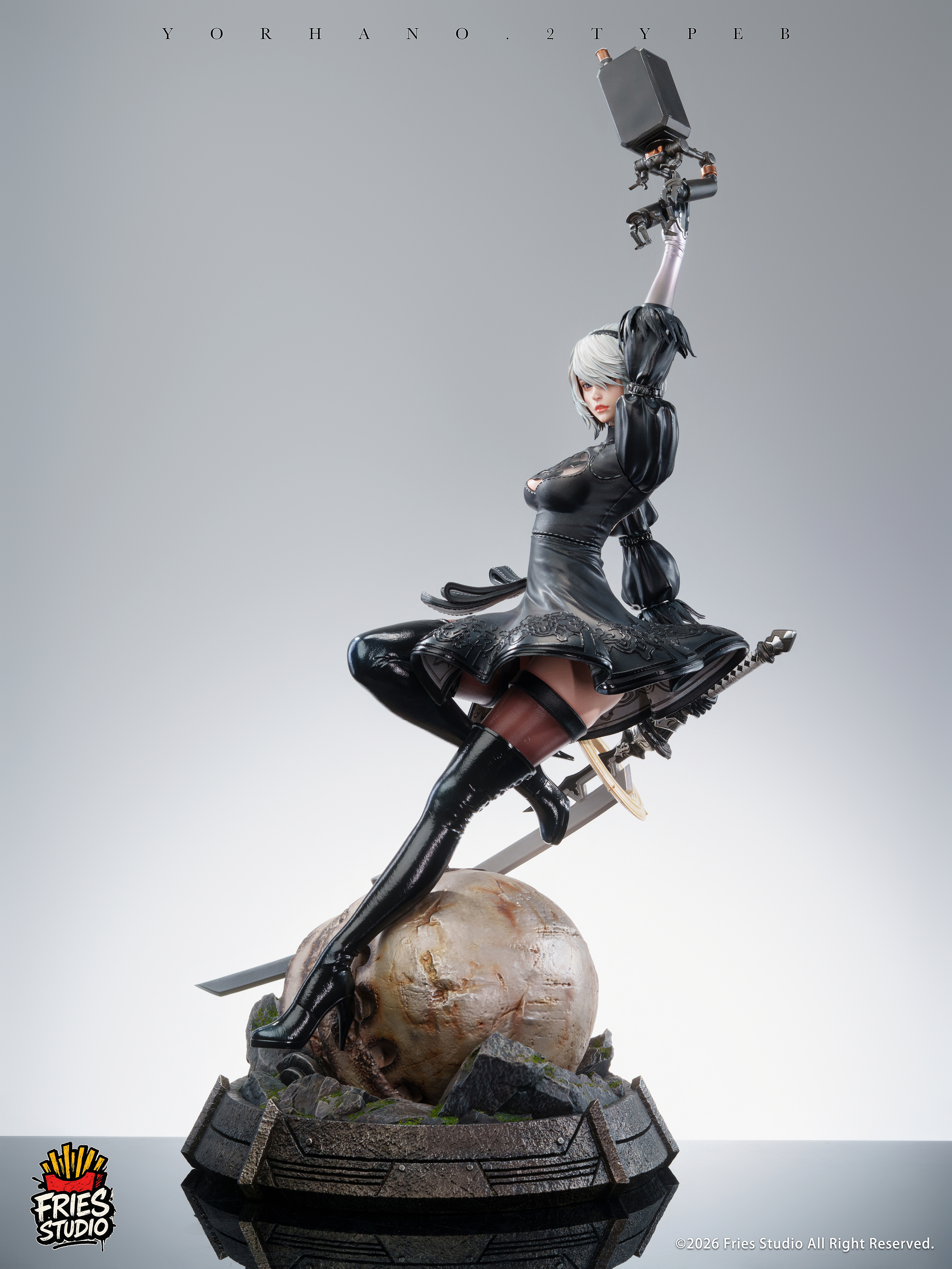 【Pre-sale】1/3 Scale NieR 2B-NieR:Automata-Fries Studio