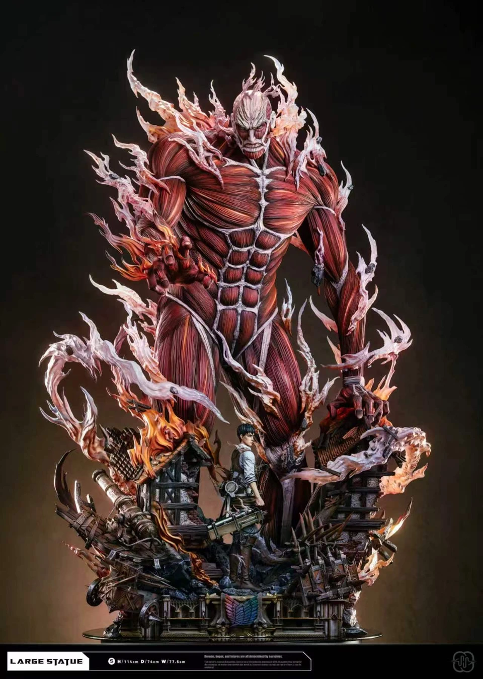 【Pre-sale】Bertholdt Hoover and Colossal Titan-Attack on Titan-Hertz Studio