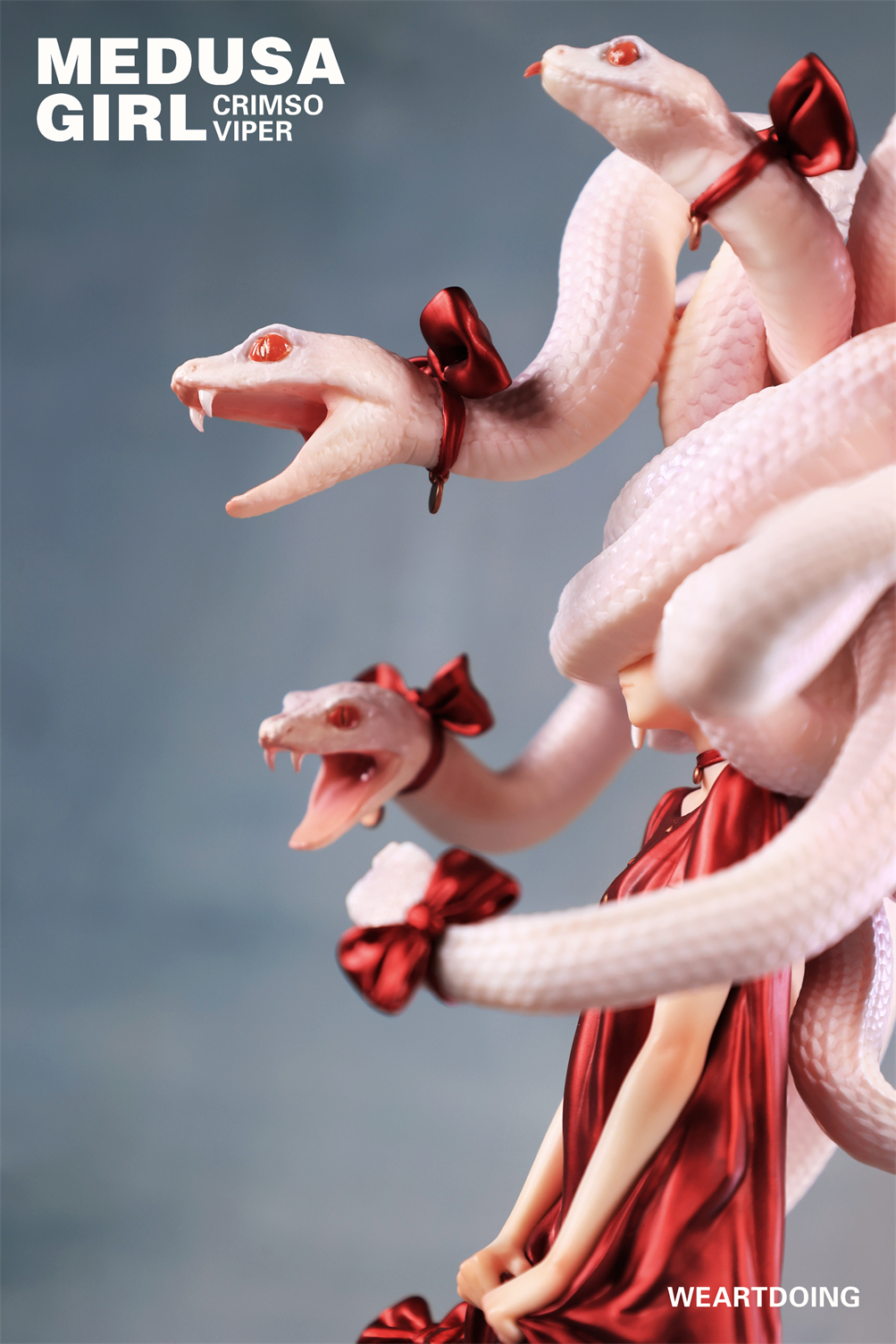 【Pre-sale】Medusa Girl-Green Viper and Crimson Viper-WeArtDoing Studio
