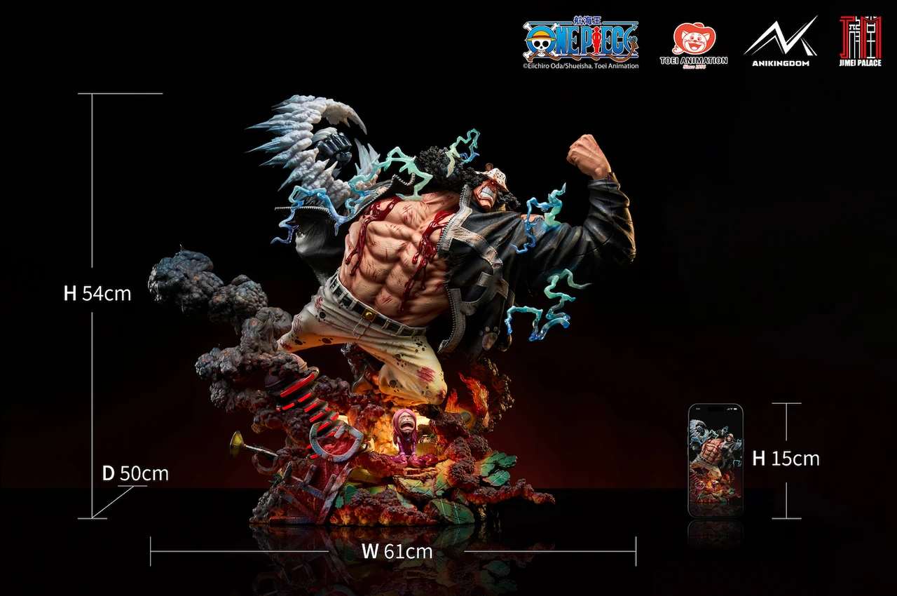 【Pre-sale】1/4 Scale Bartholomew Kuma with LED Licensed-ANIKINGDOM × Jimei Palace Studios