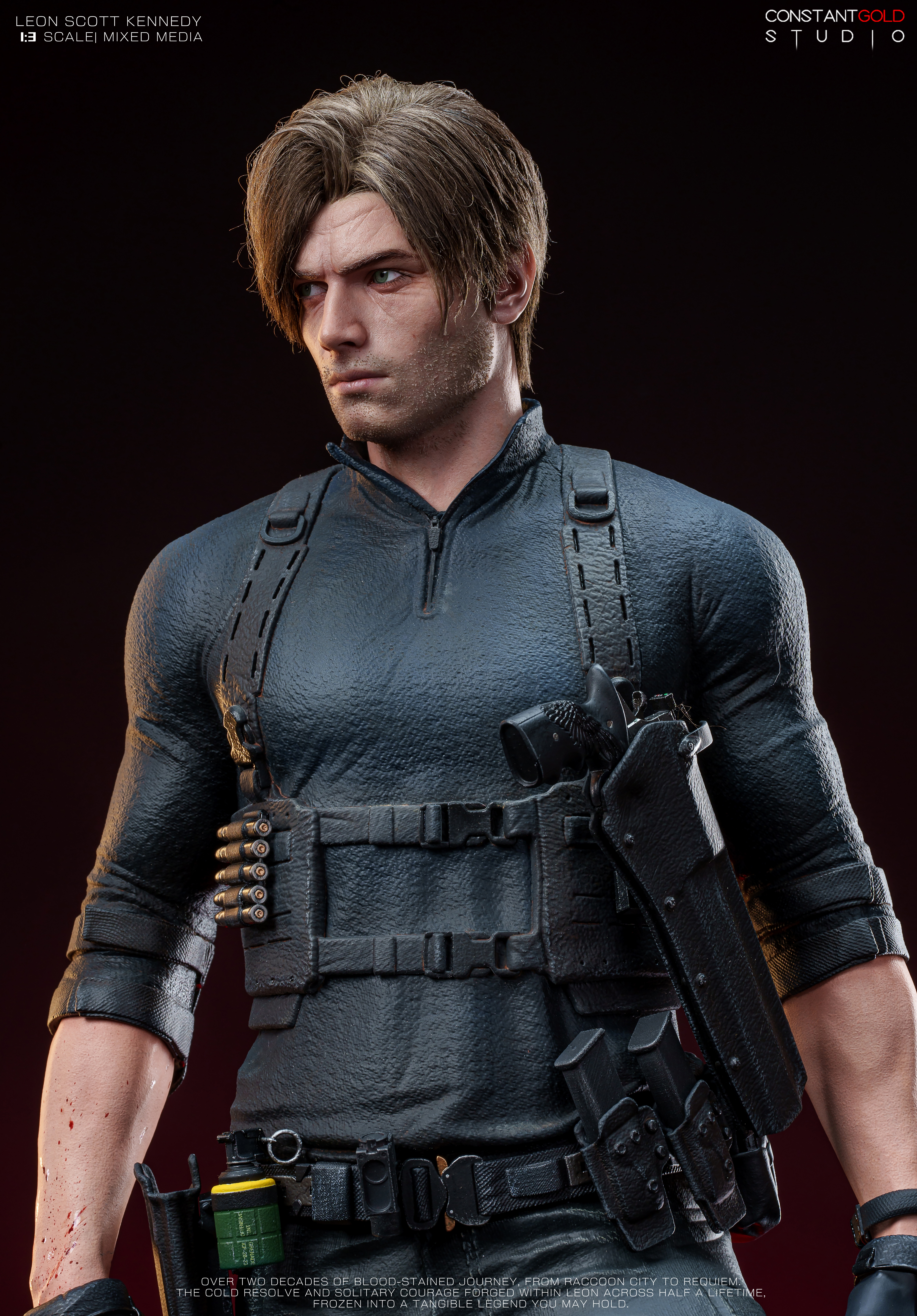 【Pre-sale】1/3 Scale Leon S Kennedy-Resident Evil-ConstantGold Studio