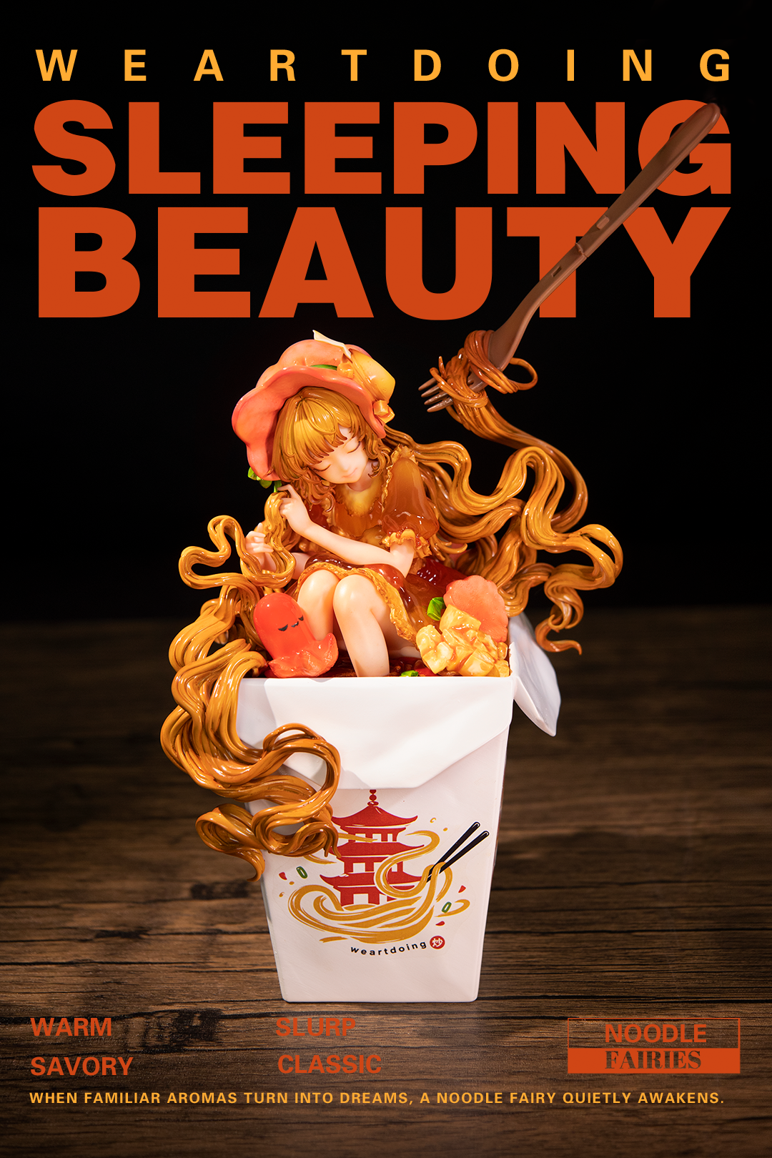 【Pre-sale】Noodle Fairies-Seafood Flavor and Original Sauce-WeArtDoing Studio