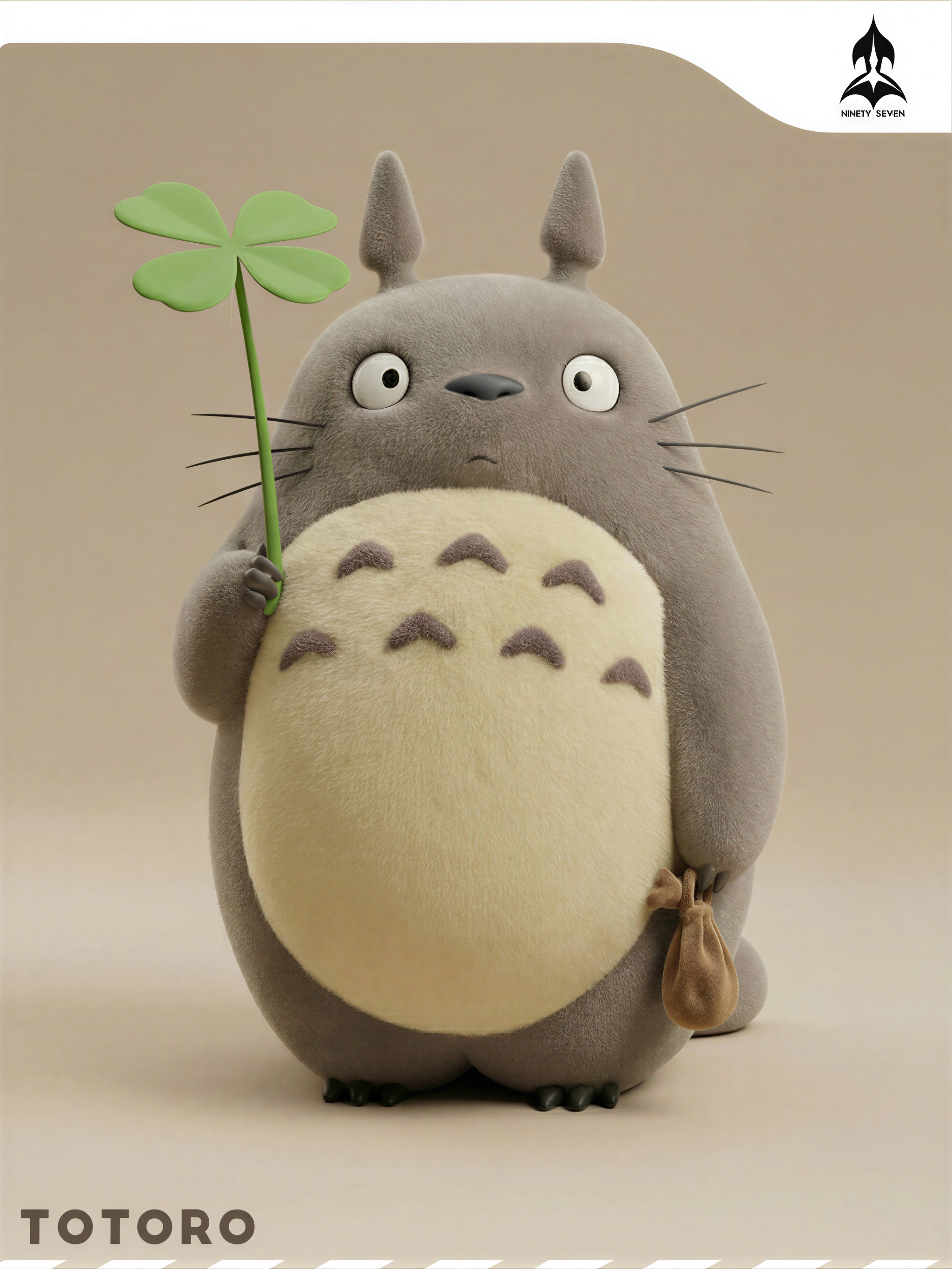 【Pre-sale】Q Version Totoro-NINETY SEVEN Studio