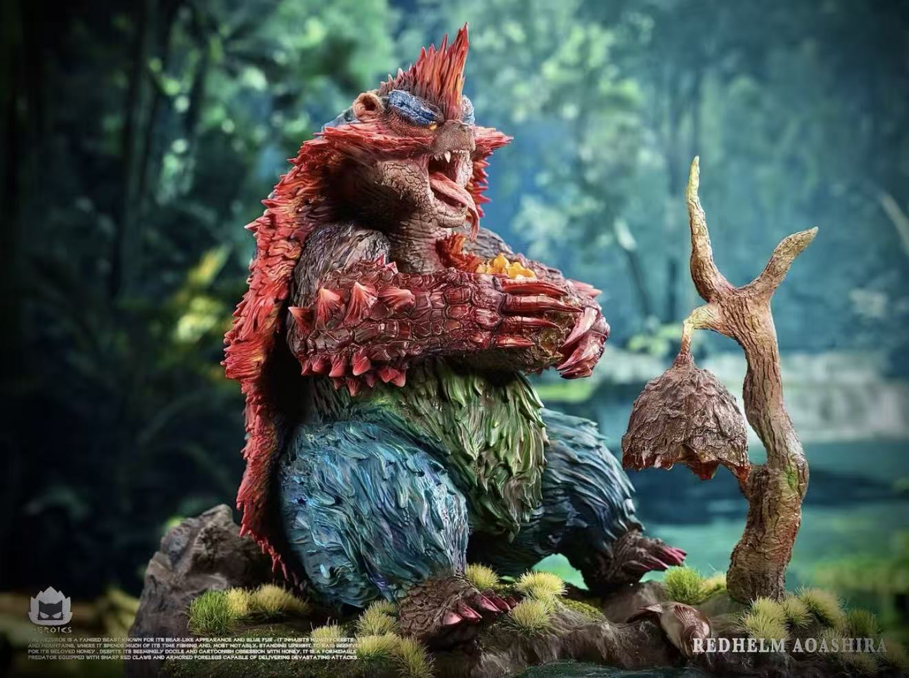 【Pre-sale】Arzuros and Redhelm Arzuros -Monster Hunter-Heroics Studio