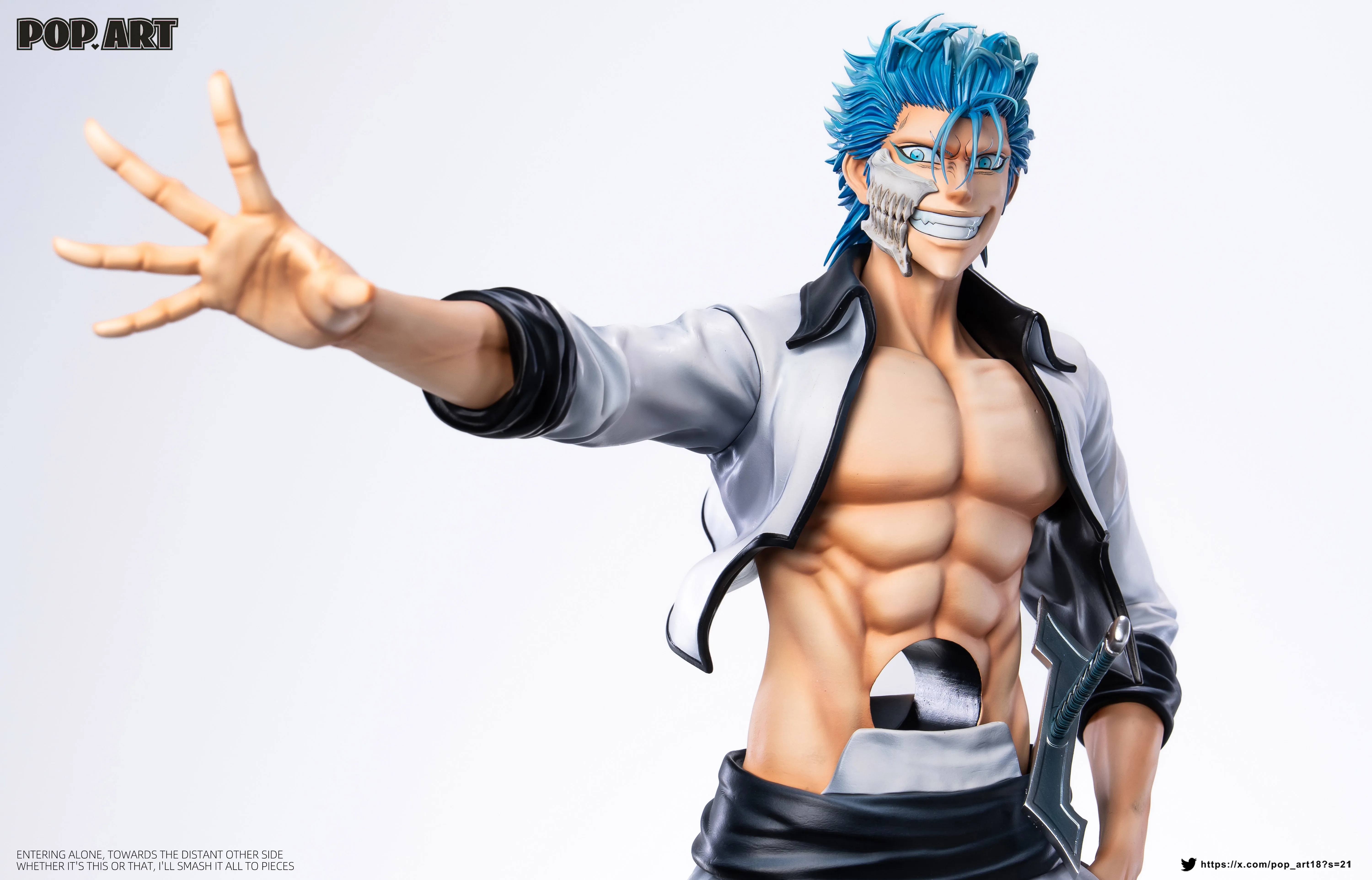 【Pre-sale】1/6 and 1/4 Scale Grimmjow Jaegerjaques-POP.ART Studio
