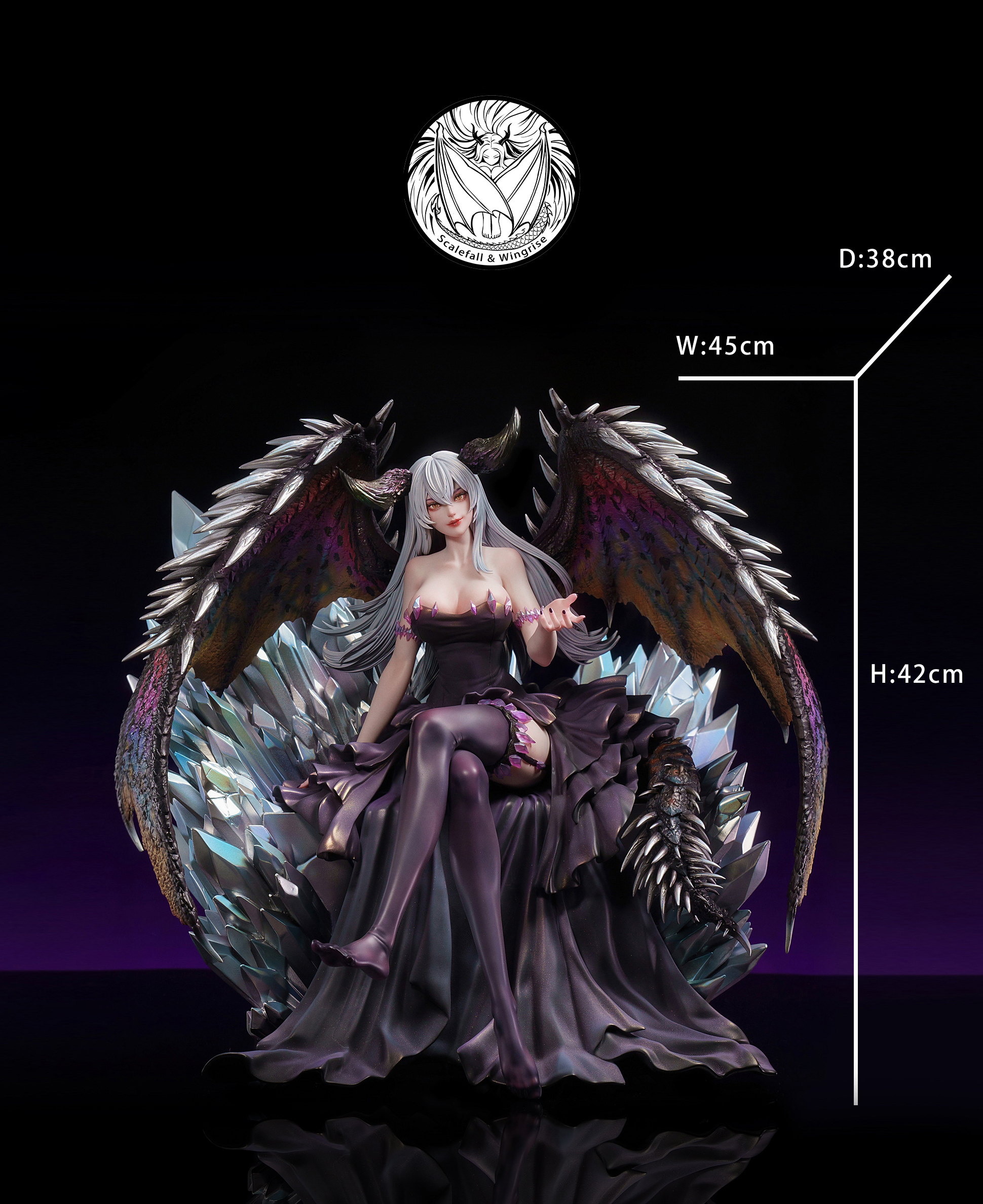 【Pre-sale】1/4 Scale Ruiner Nergigante Girl-Scalefall and Wingrise Studio
