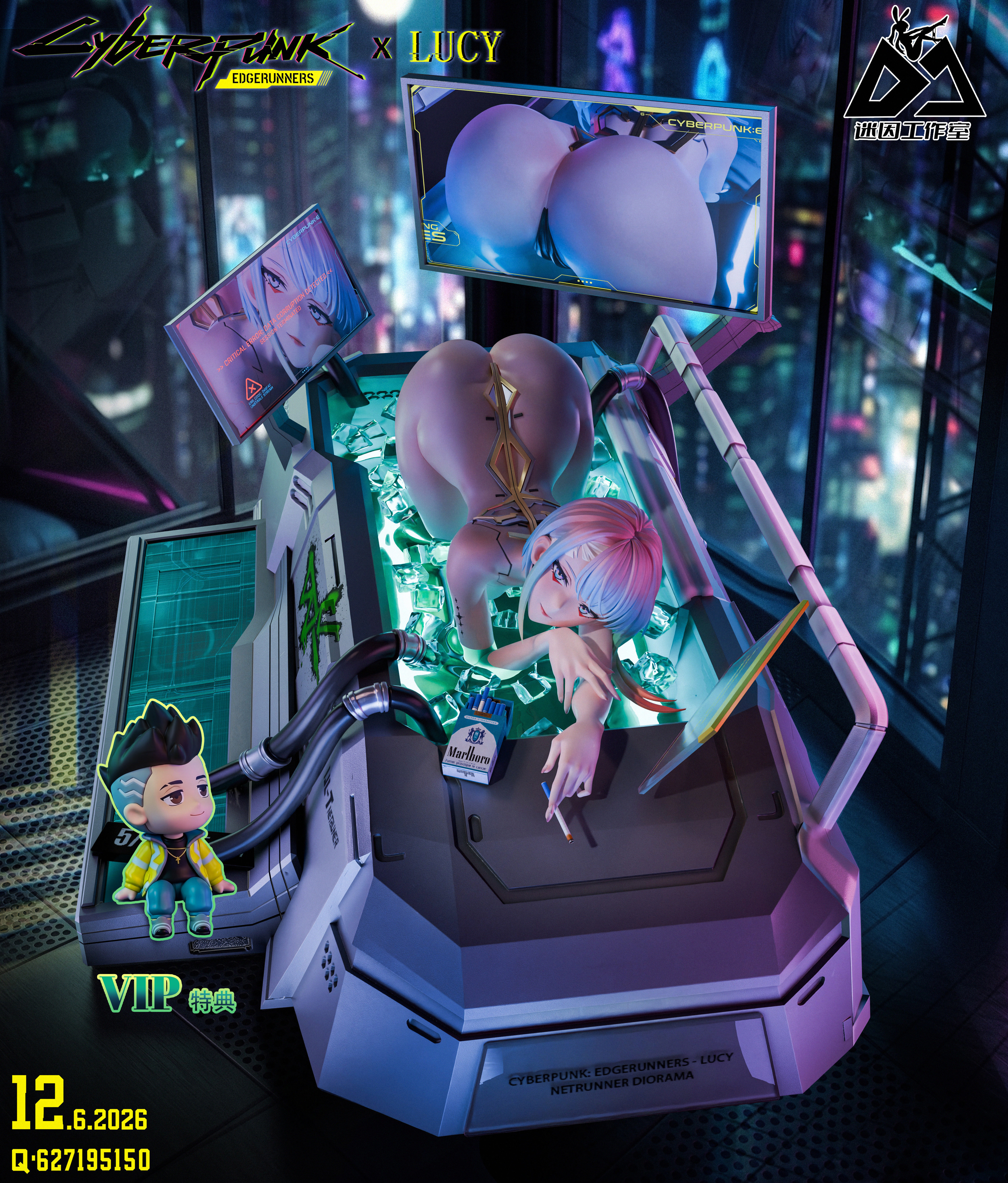 【Pre-sale】1/6 Scale Lucy-CYBERPUNK EDGERUNNERS-MiYin Studio