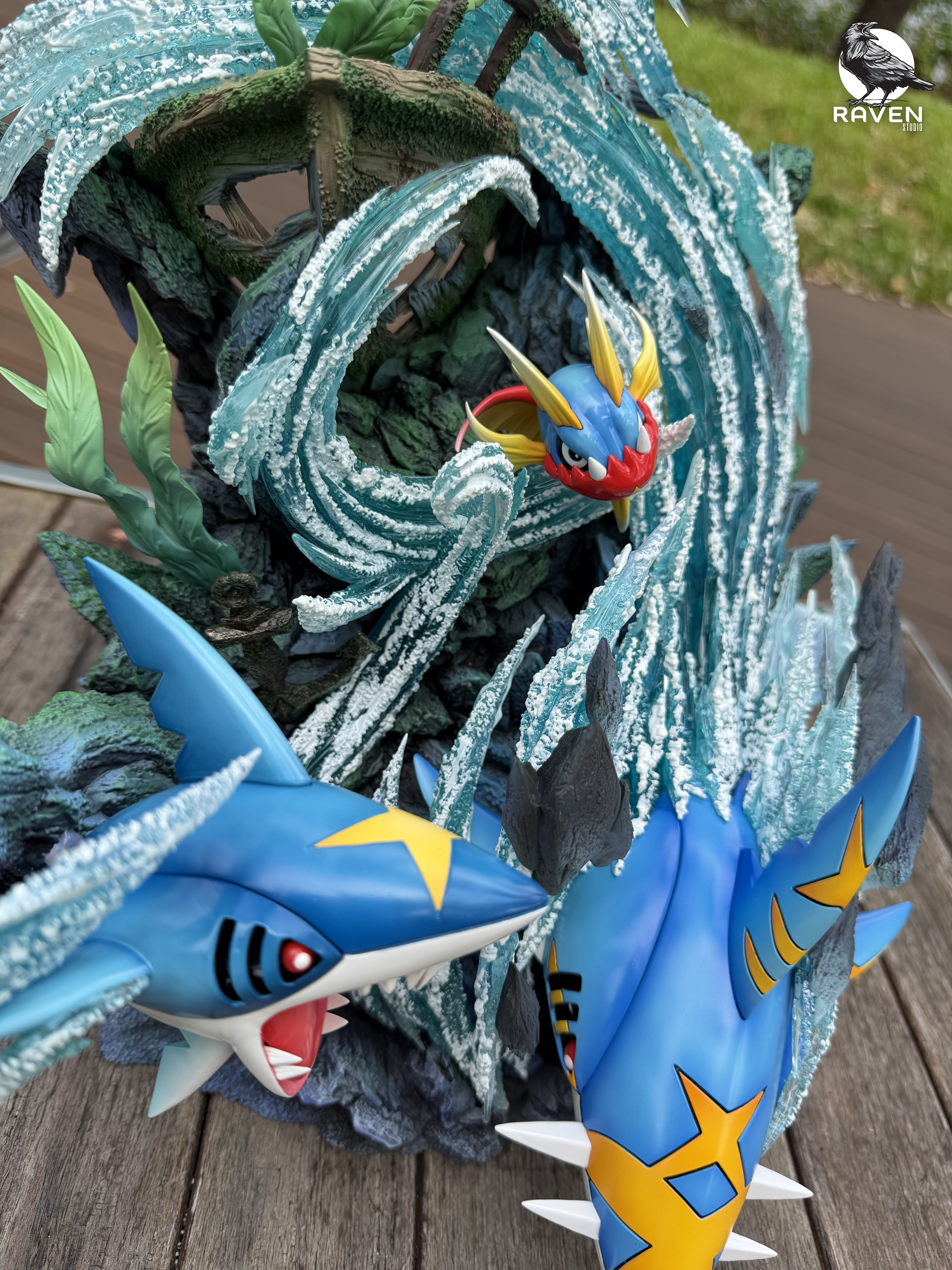 【Pre-sale】1/20 Scale Sharpedo-Pokemon-Raven Studio