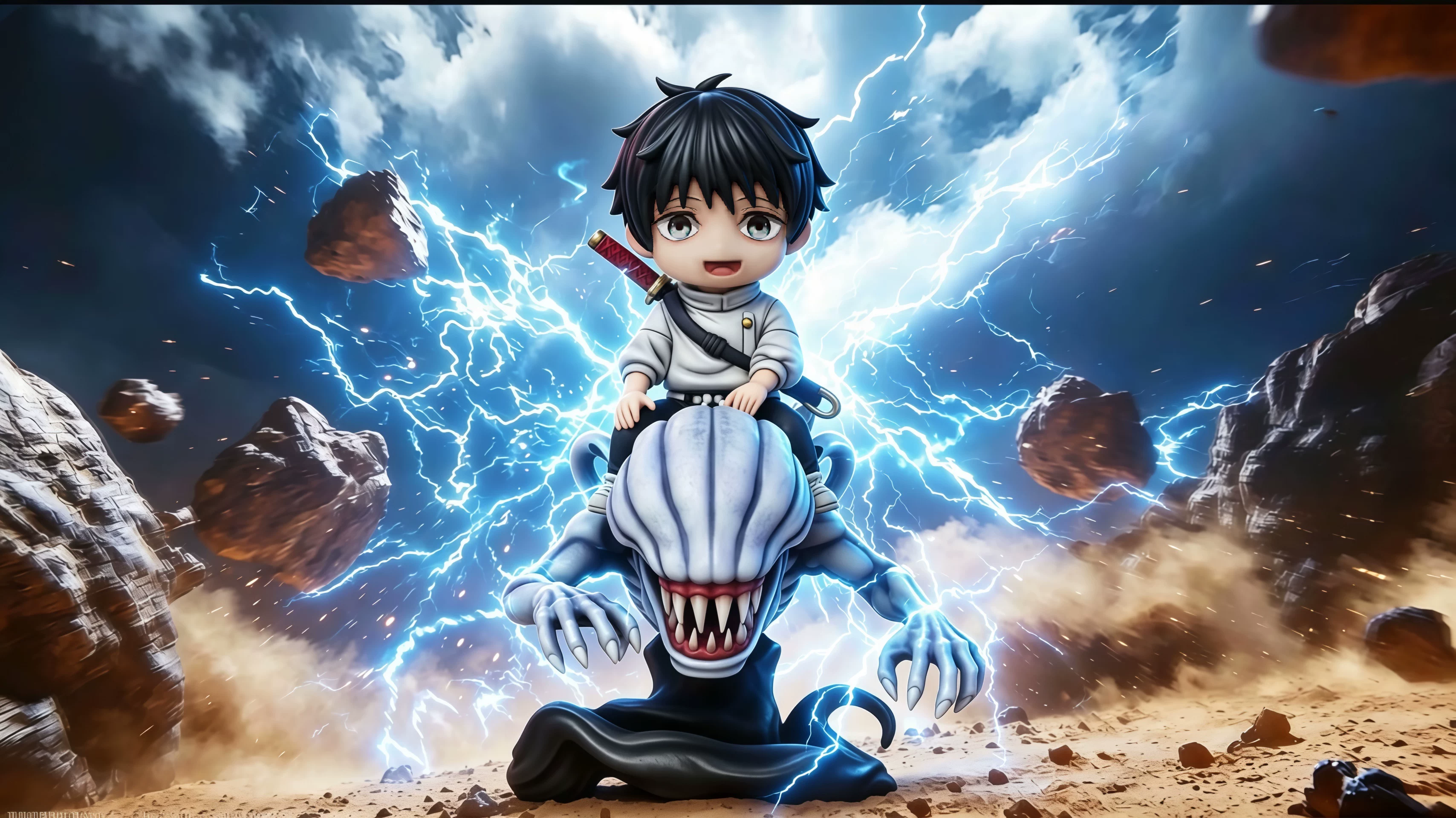 【Pre-sale】Q ver Okkotsu Yuta-Jujutsu Kaisen-SOQ Studio