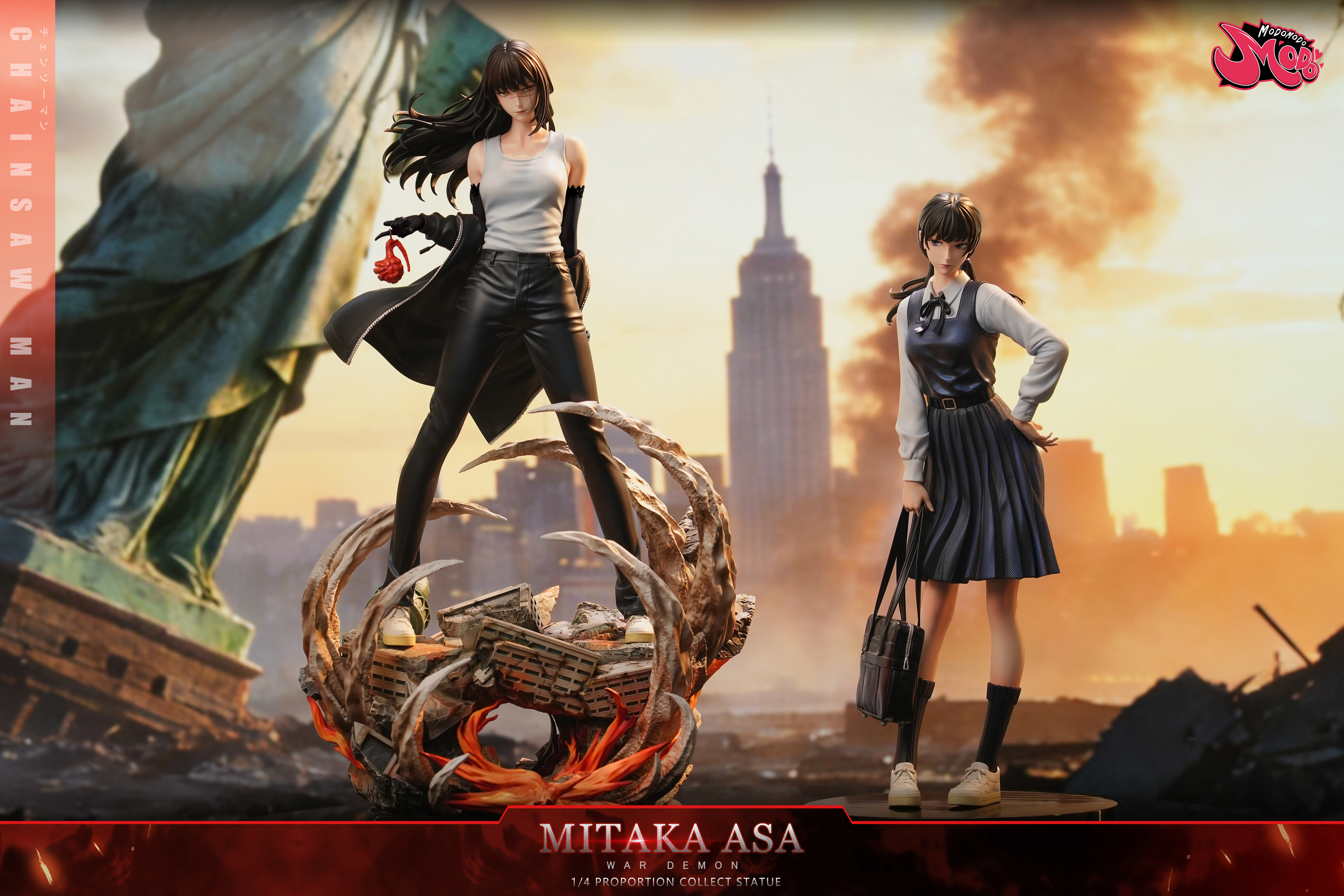 【Pre-sale】1/4 Scale Mitaka Asa and Yoru-modomodo Studio