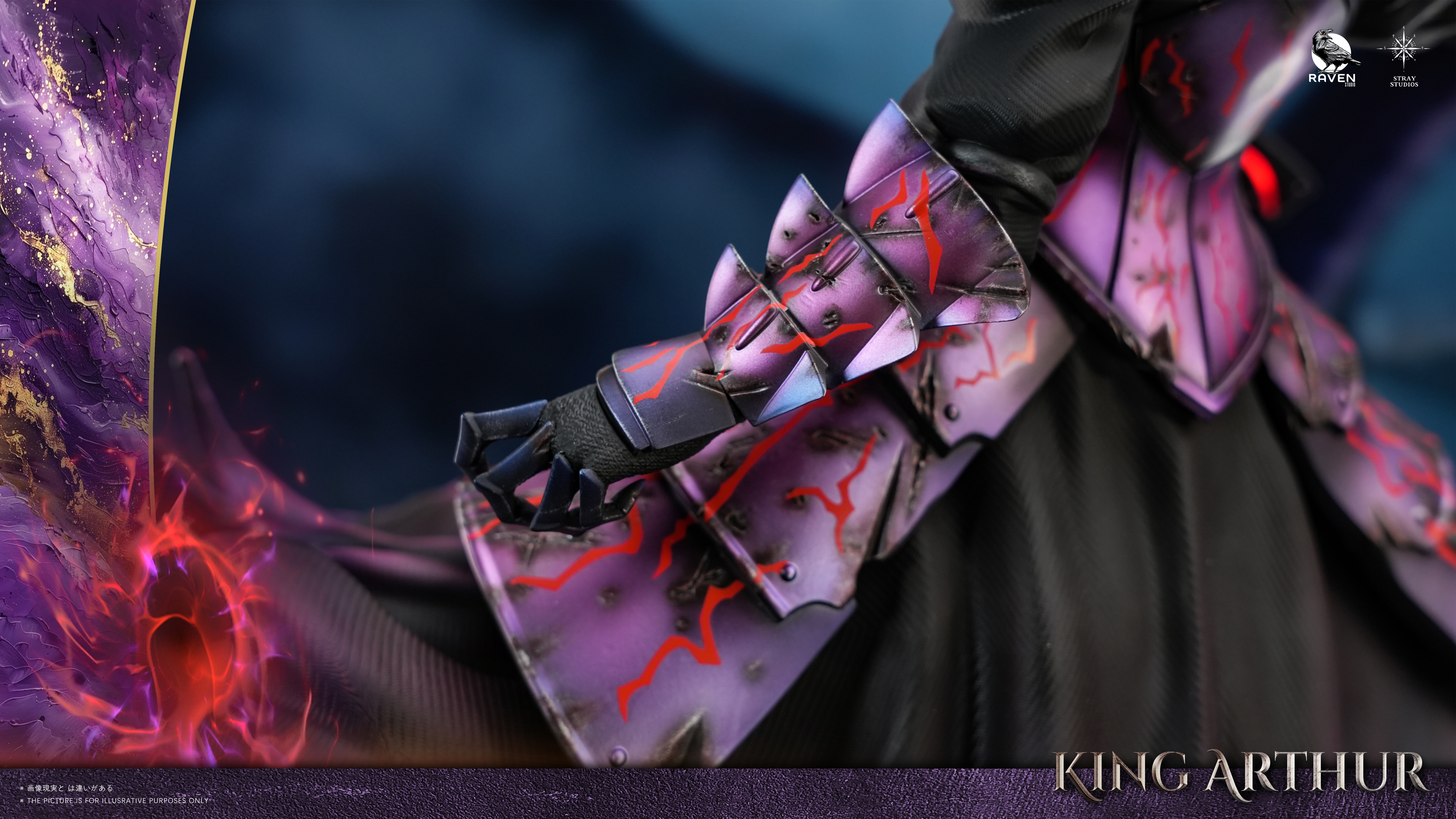 【Pre-sale】1/4 Scale 002 Black Saber-Raven and Stray Studios