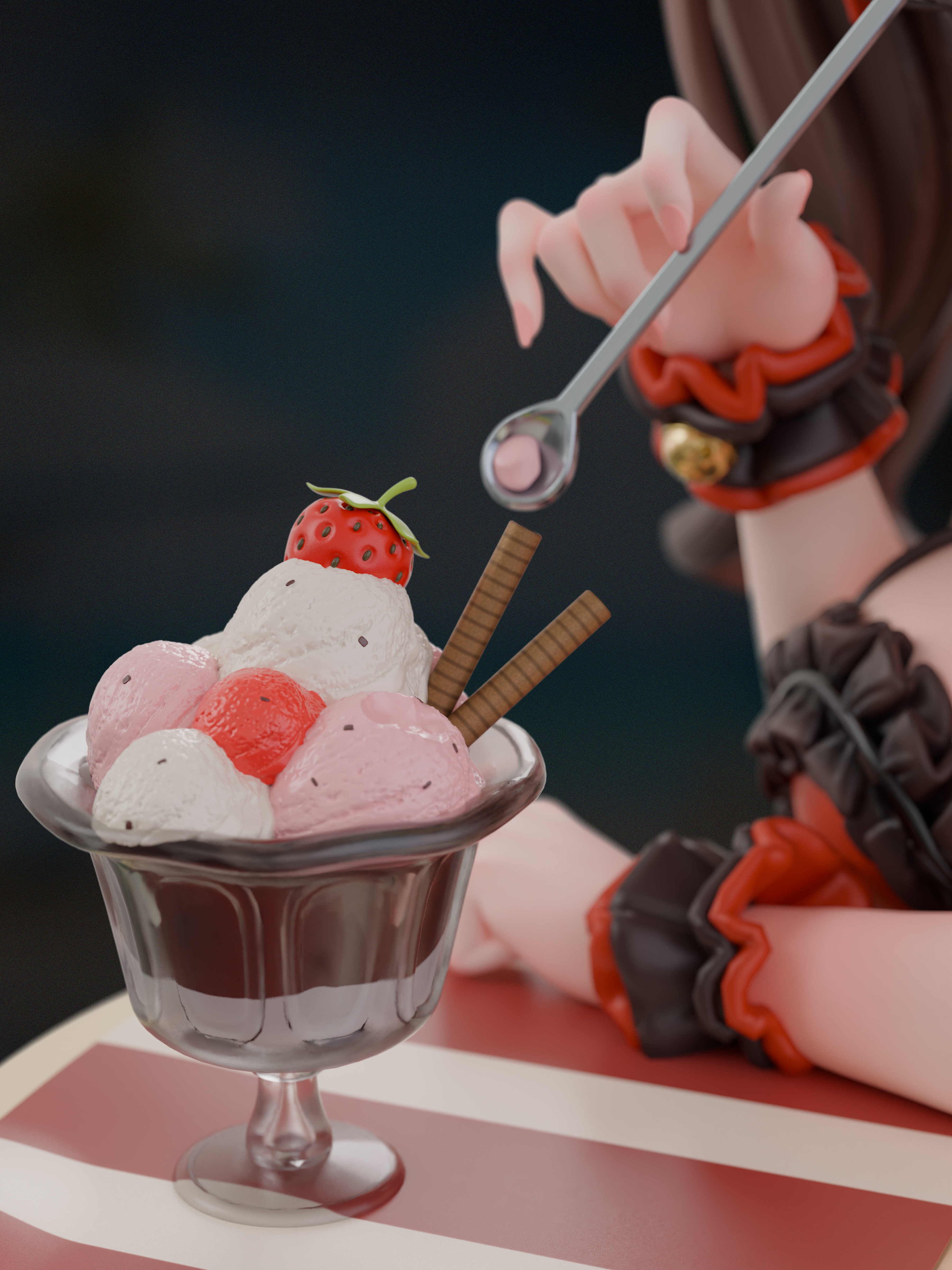 【Pre-sale closed】1/6 Scale Swimming Suit Tokisaki Kurumi-YMM Studio