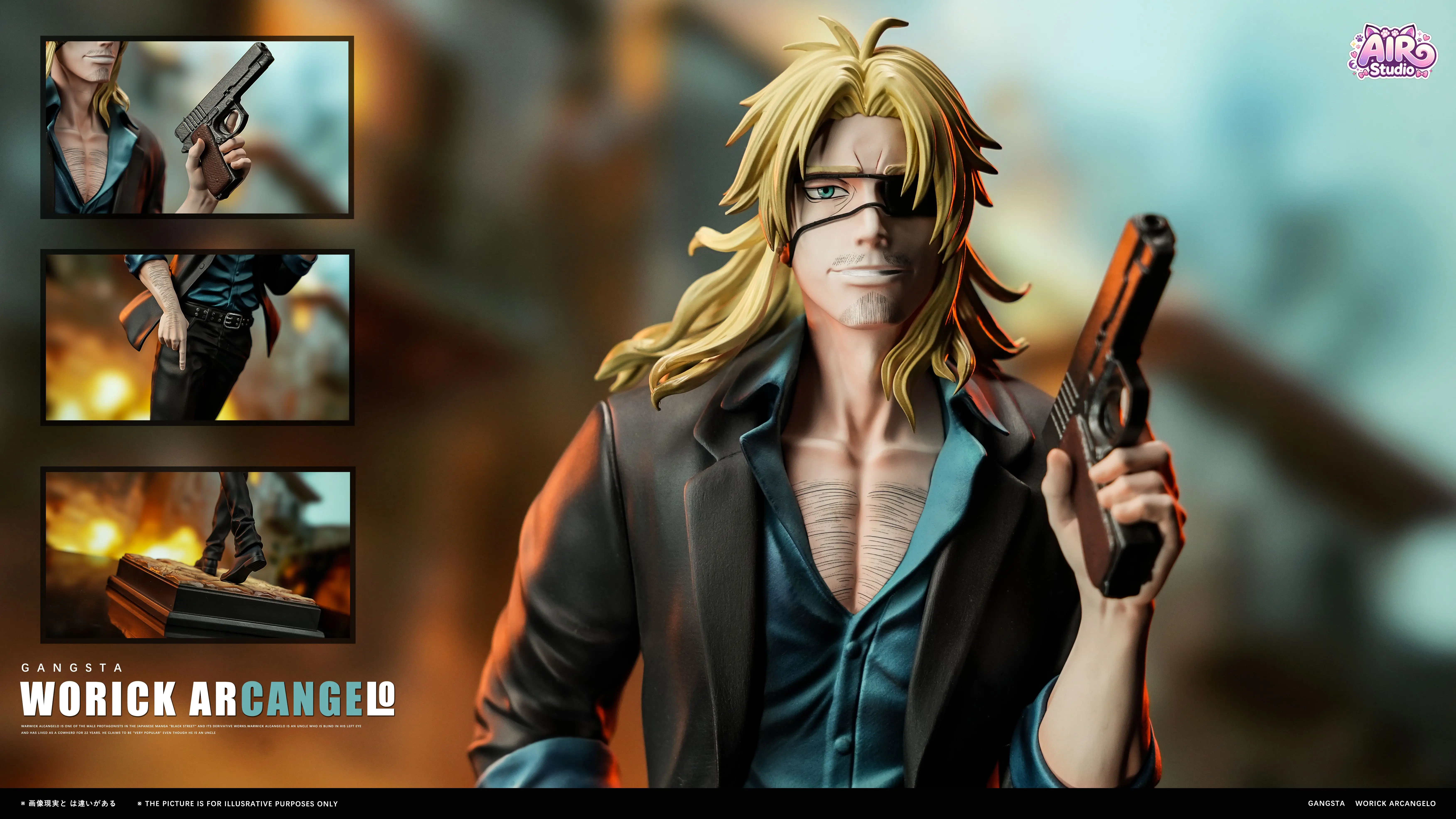 【Pre-sale】1/6 Scale Worick Arcangelo-GANGSTA-AIR Studio