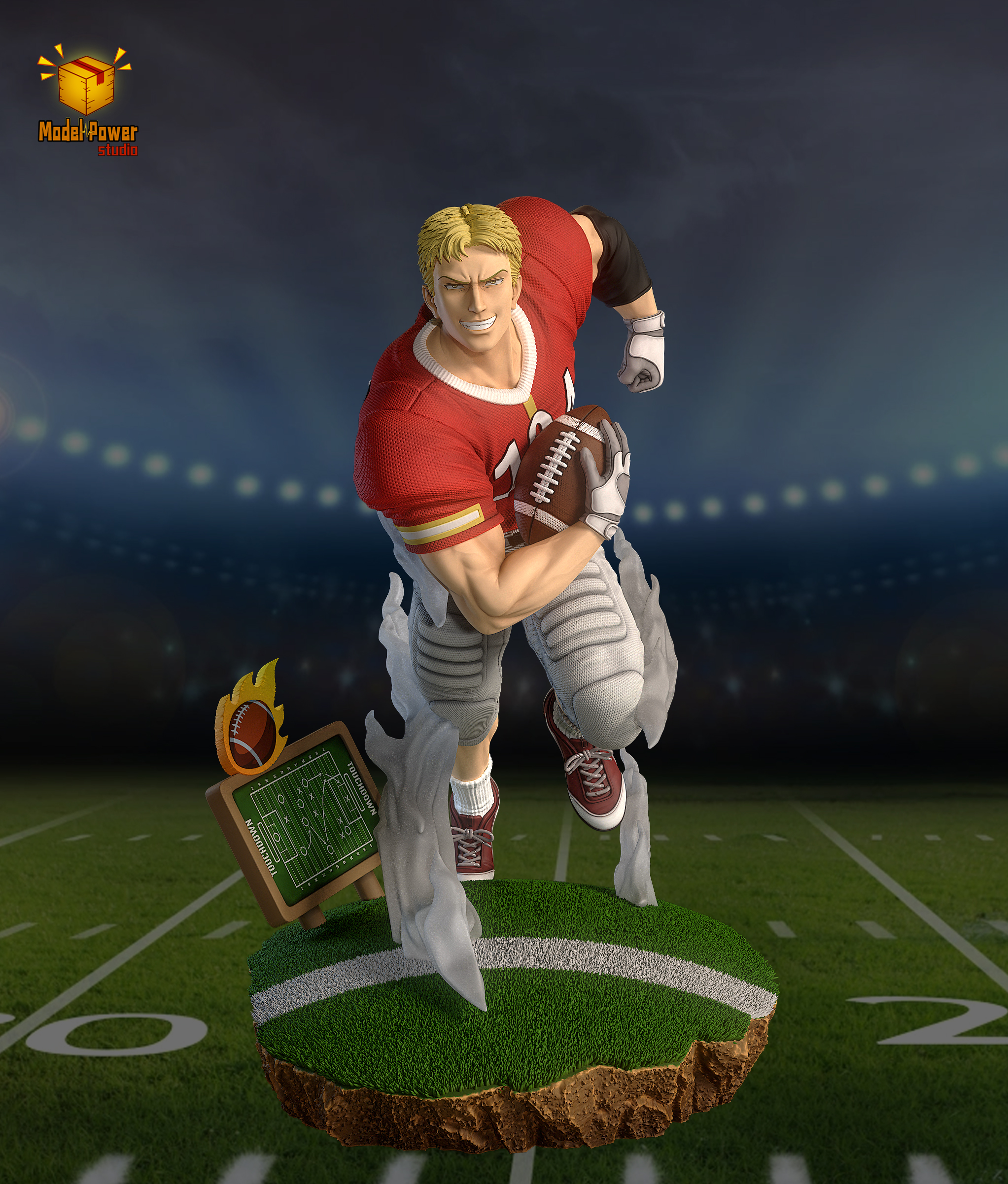 【Pre-sale】003 Rugby Player-Model Power Studio