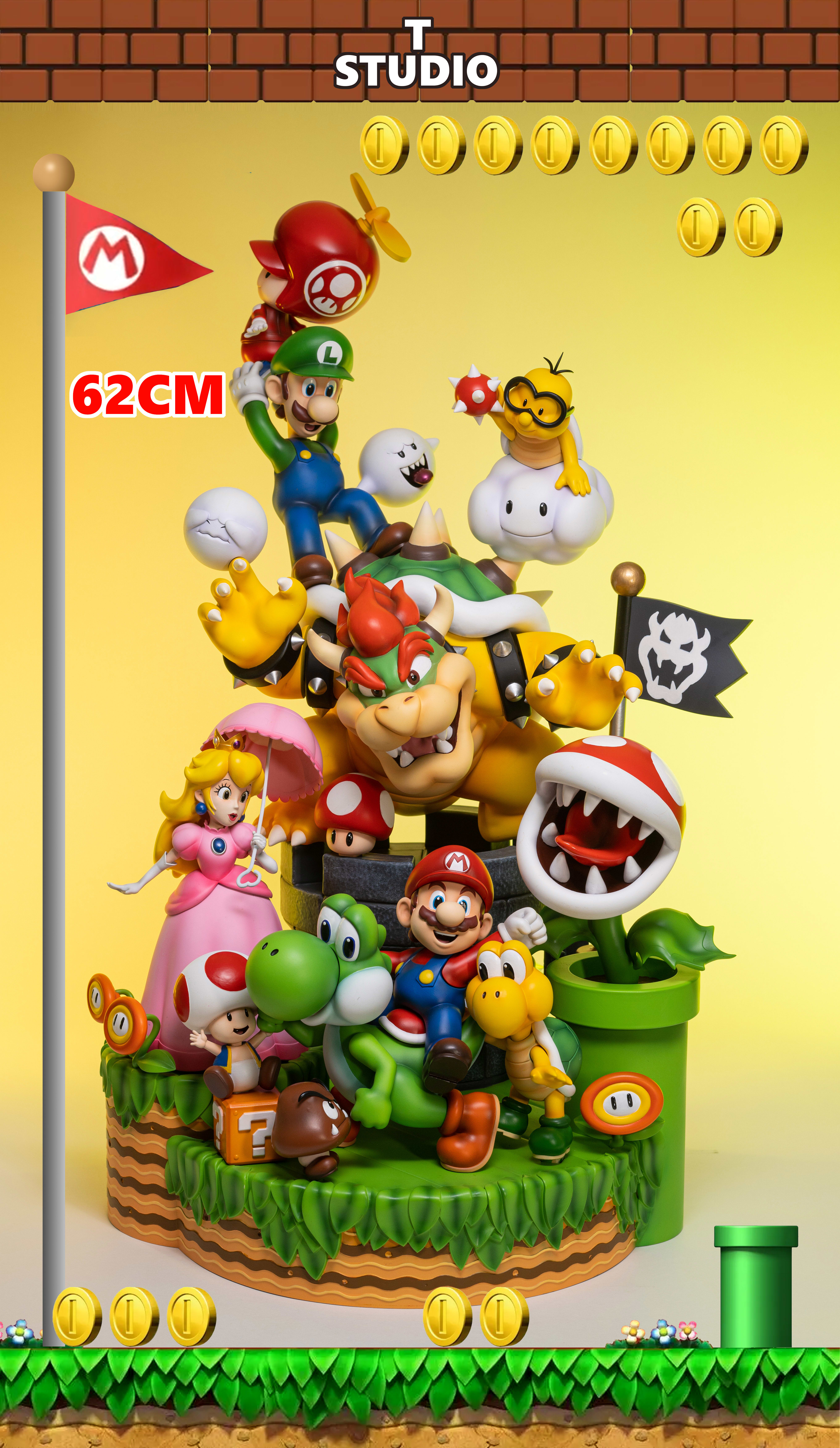 【Pre-sale】Galaxy Mario Family-T Studio