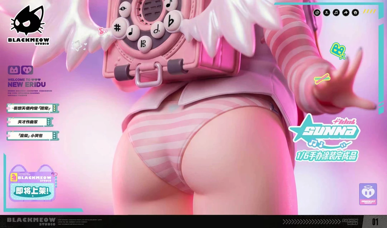 【Pre-sale】1/6 Scale Sunna-Zenless Zone Zero-BlackMeow Studio