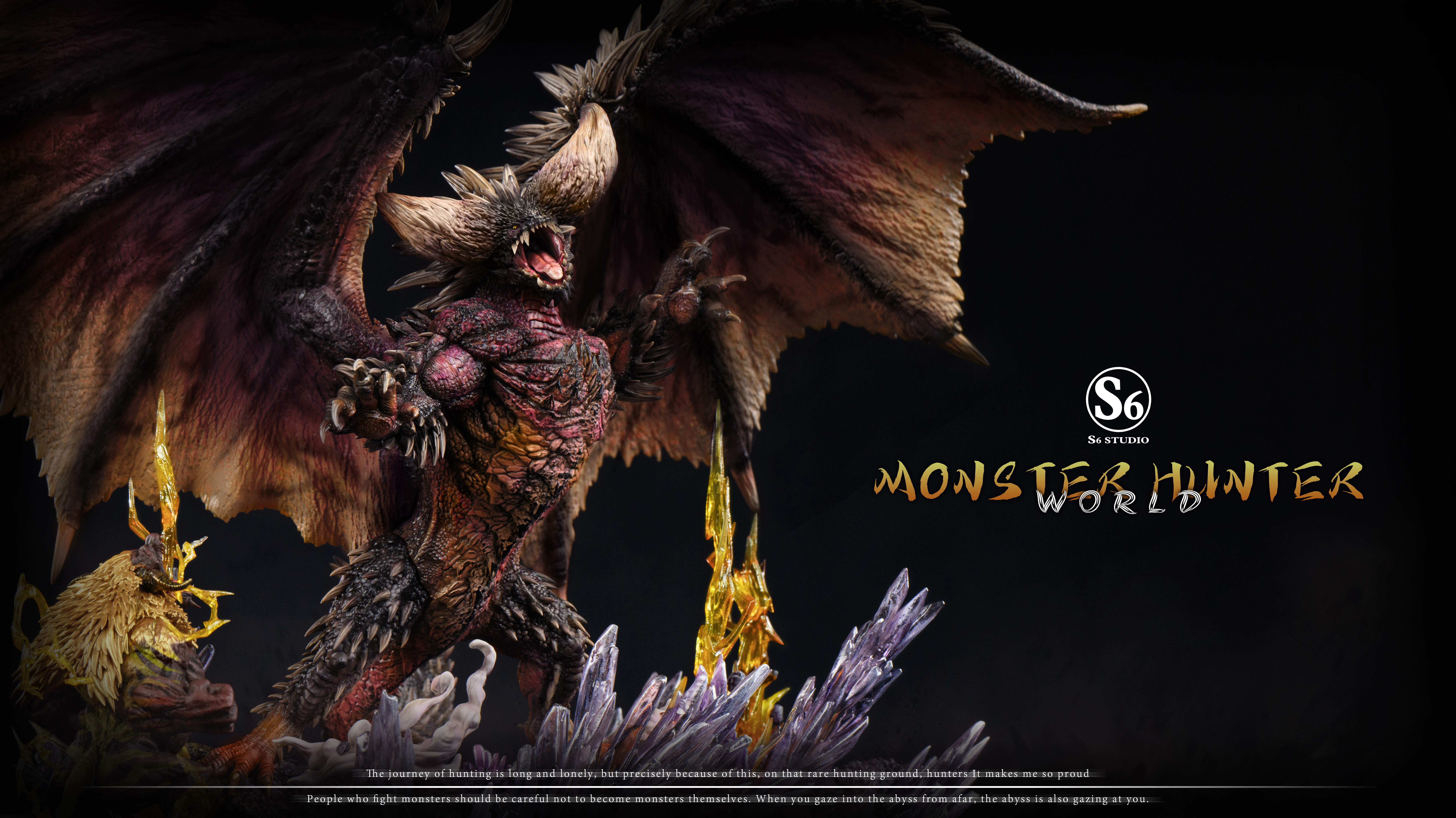 【Pre-sale】Nergigante and Rajang-Monster Hunter-S6 Studio