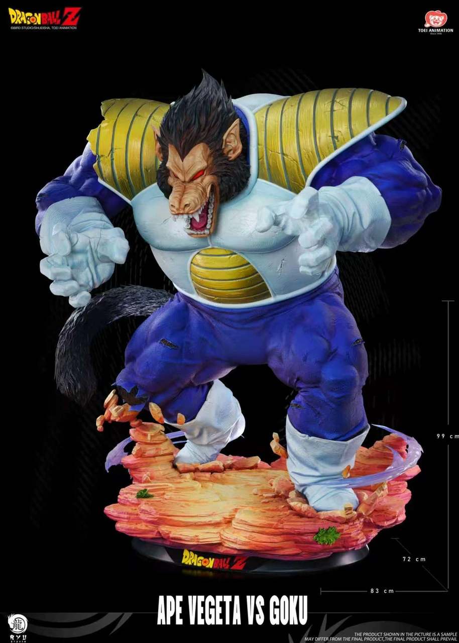 【Pre-sale】1/6 Scale Goku vs Great Ape Vegeta with LED Licensed-RYU Studio