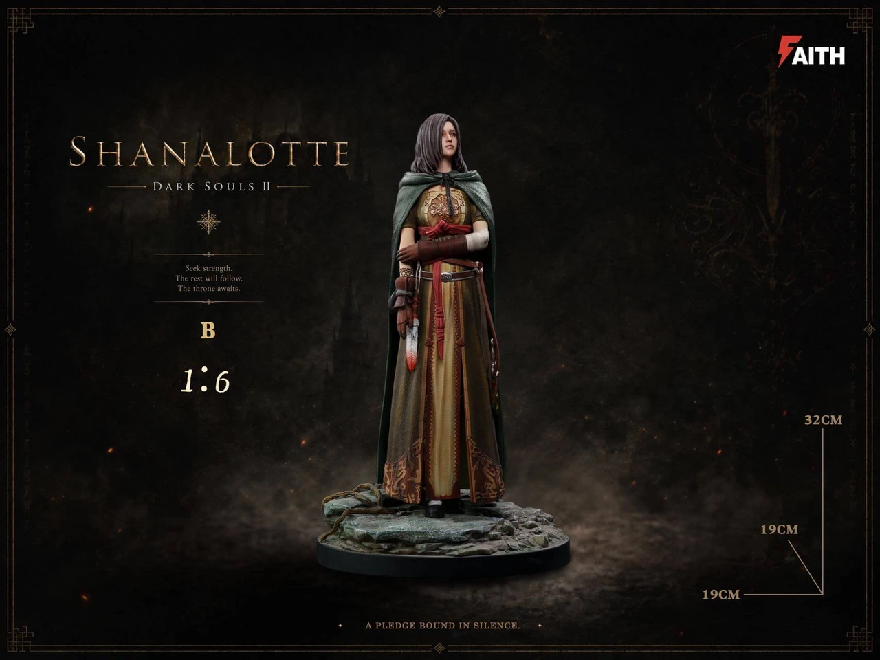 【Pre-sale】1/6 Scale Shanalotte-Dark Souls-Faith Studio