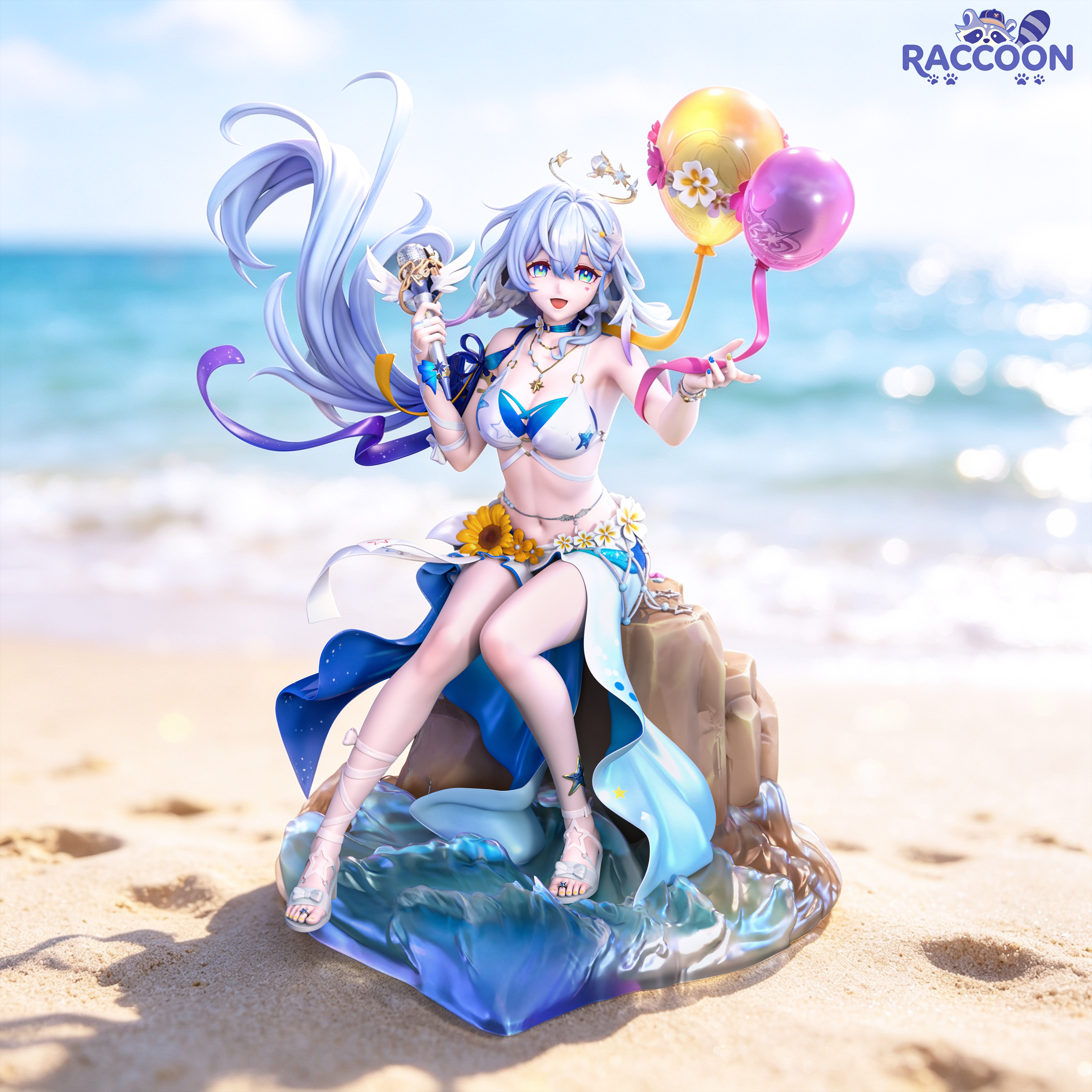 【Pre-sale】1/6 Scale Summeretto Robin-Honkai: Star Rail-Raccoon (XHX) Studio