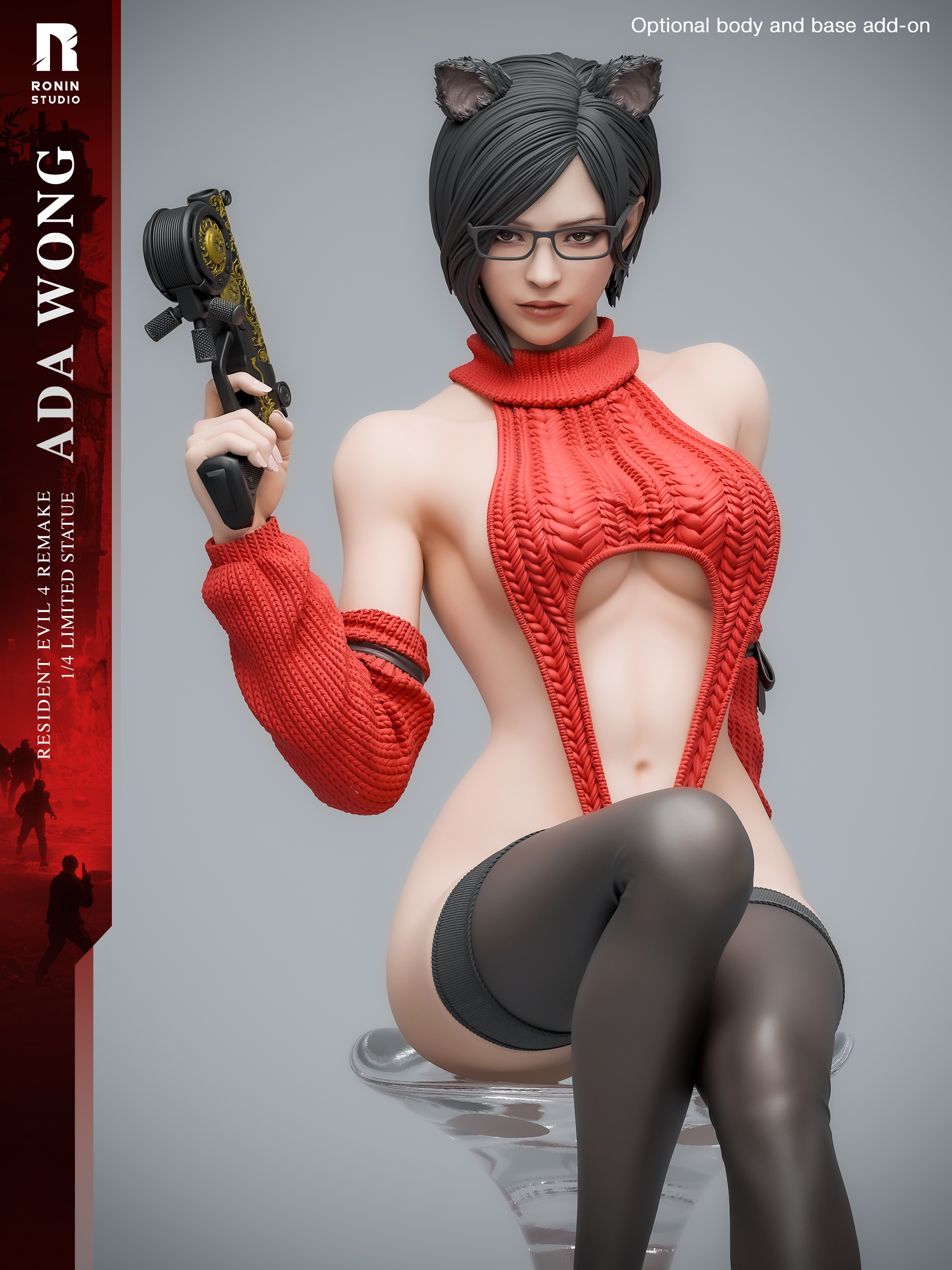 【Pre-sale】1/4 Scale Ada Wong-Resident Evil-Ronin Studio