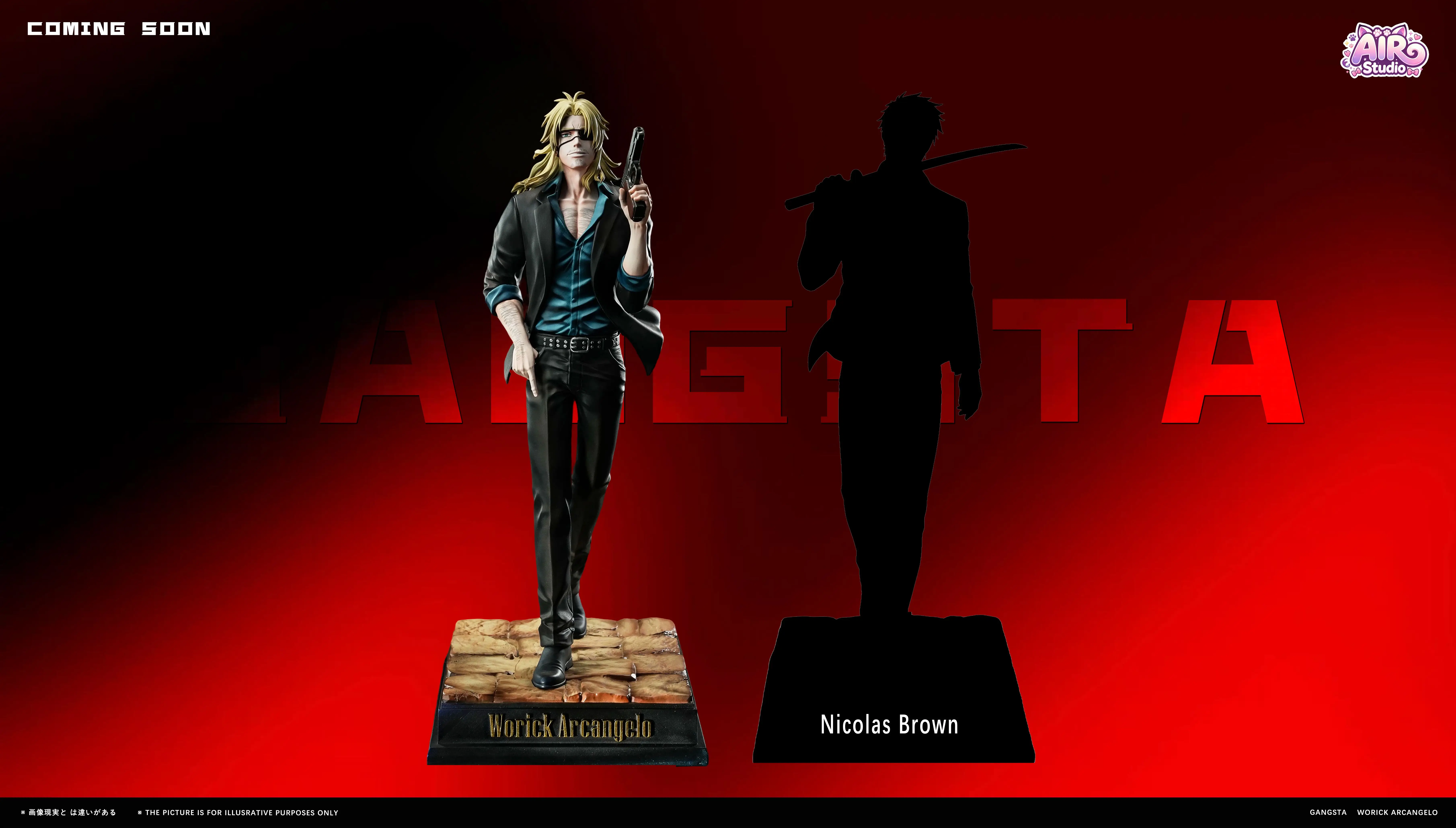 【Pre-sale】1/6 Scale Worick Arcangelo-GANGSTA-AIR Studio