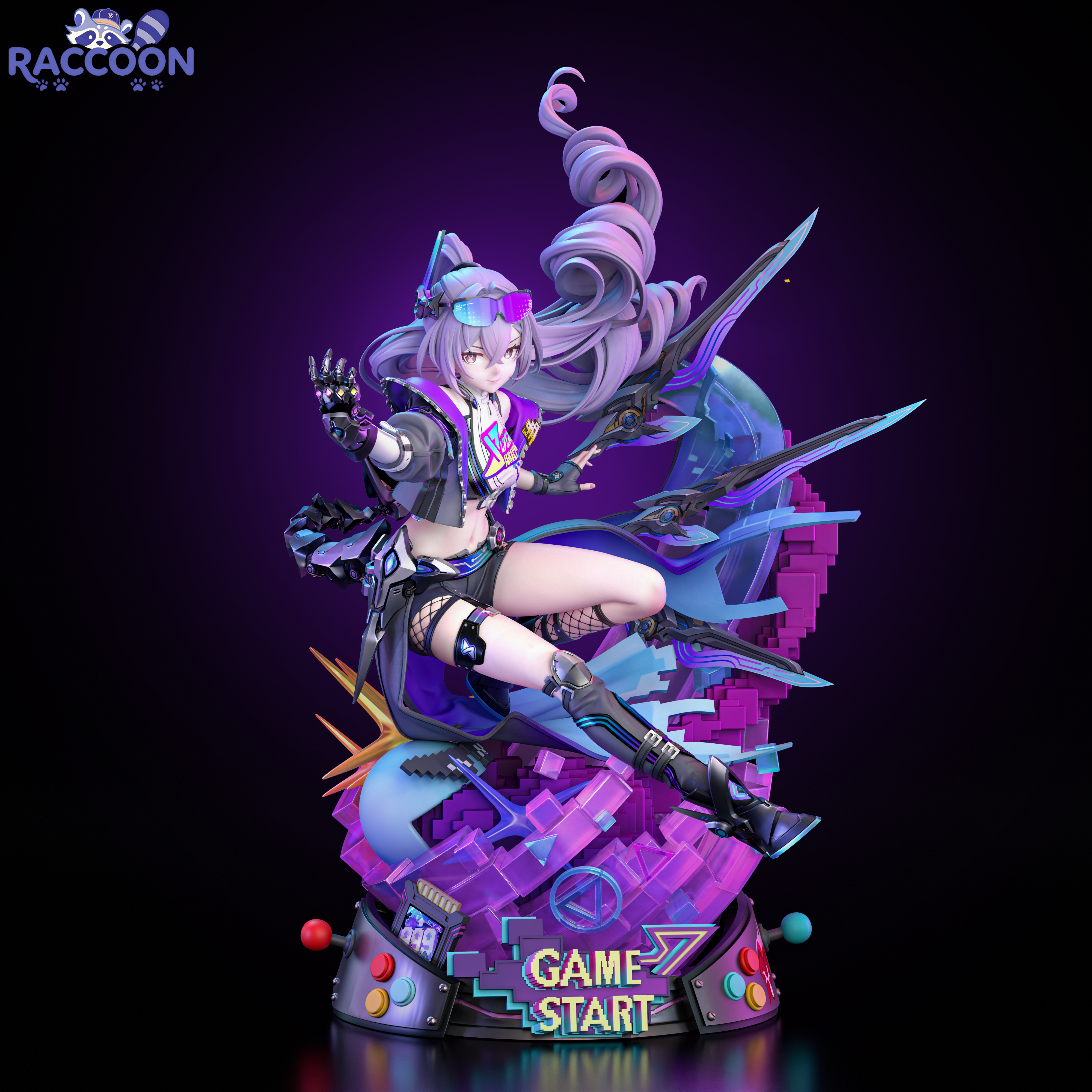 【Pre-sale】1/6 Scale Silver Wolf-Honkai: Star Rail-XiaoHuanXiong Studio