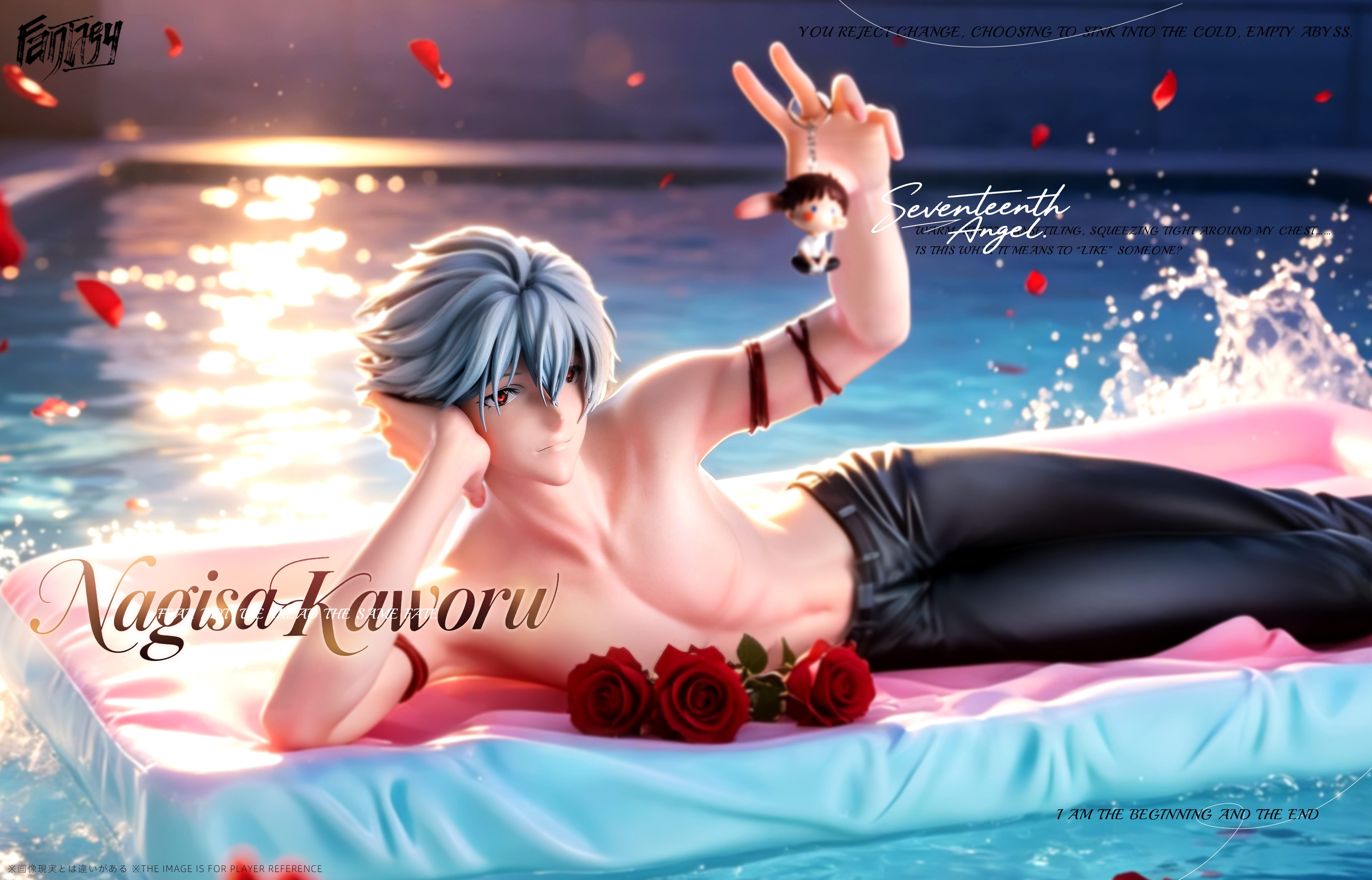 【Pre-sale】1/6 and 1/4 Scale Nagisa Kaworu-EVA-FANTASY Studio