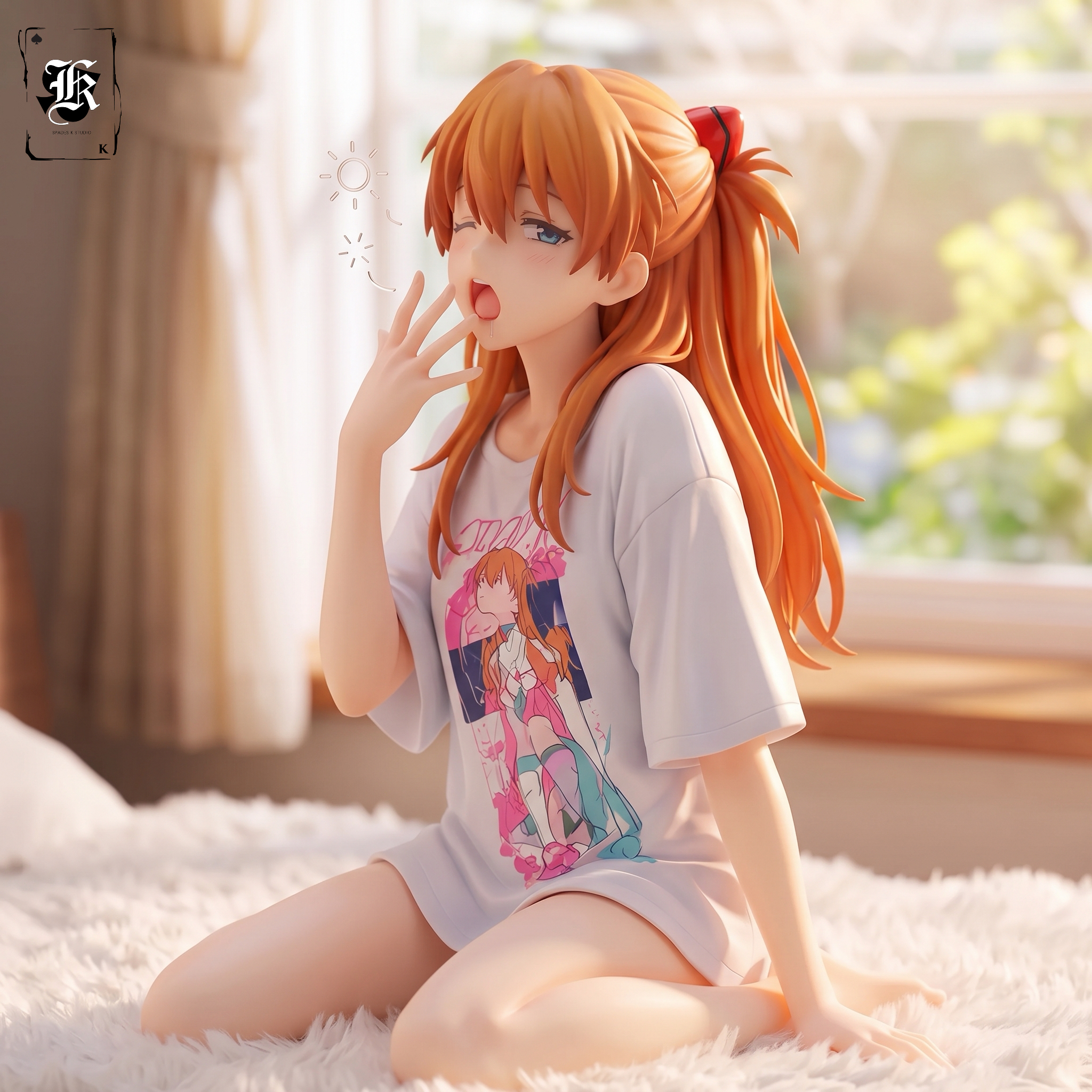 【Pre-sale】1/4 Scale Sleepy Asuka-EVA-SPK Studio