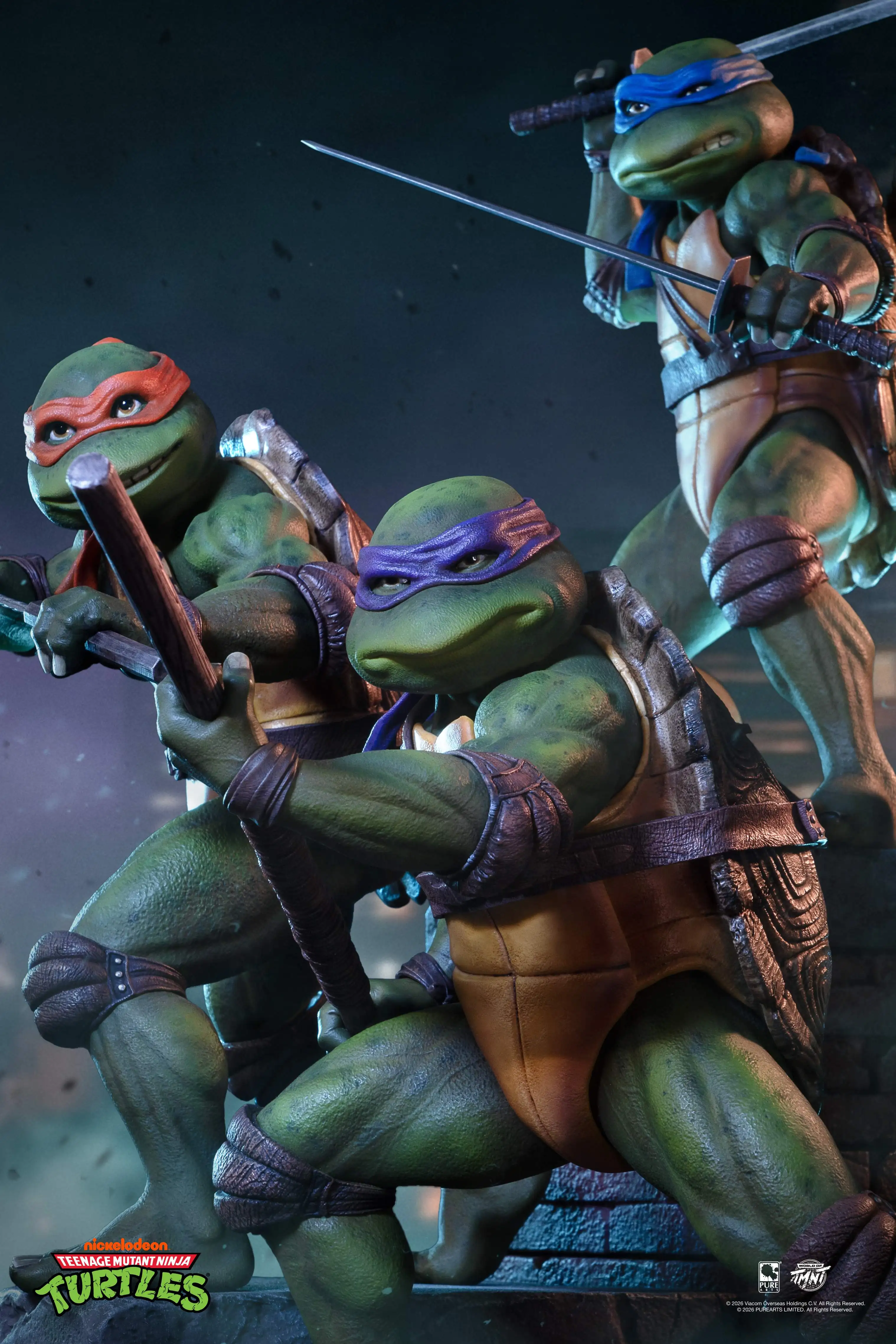【Pre-sale】1/6 Scale MOVIE DIORAMA Teenage Mutant Ninja Turtles-Purearts Studio
