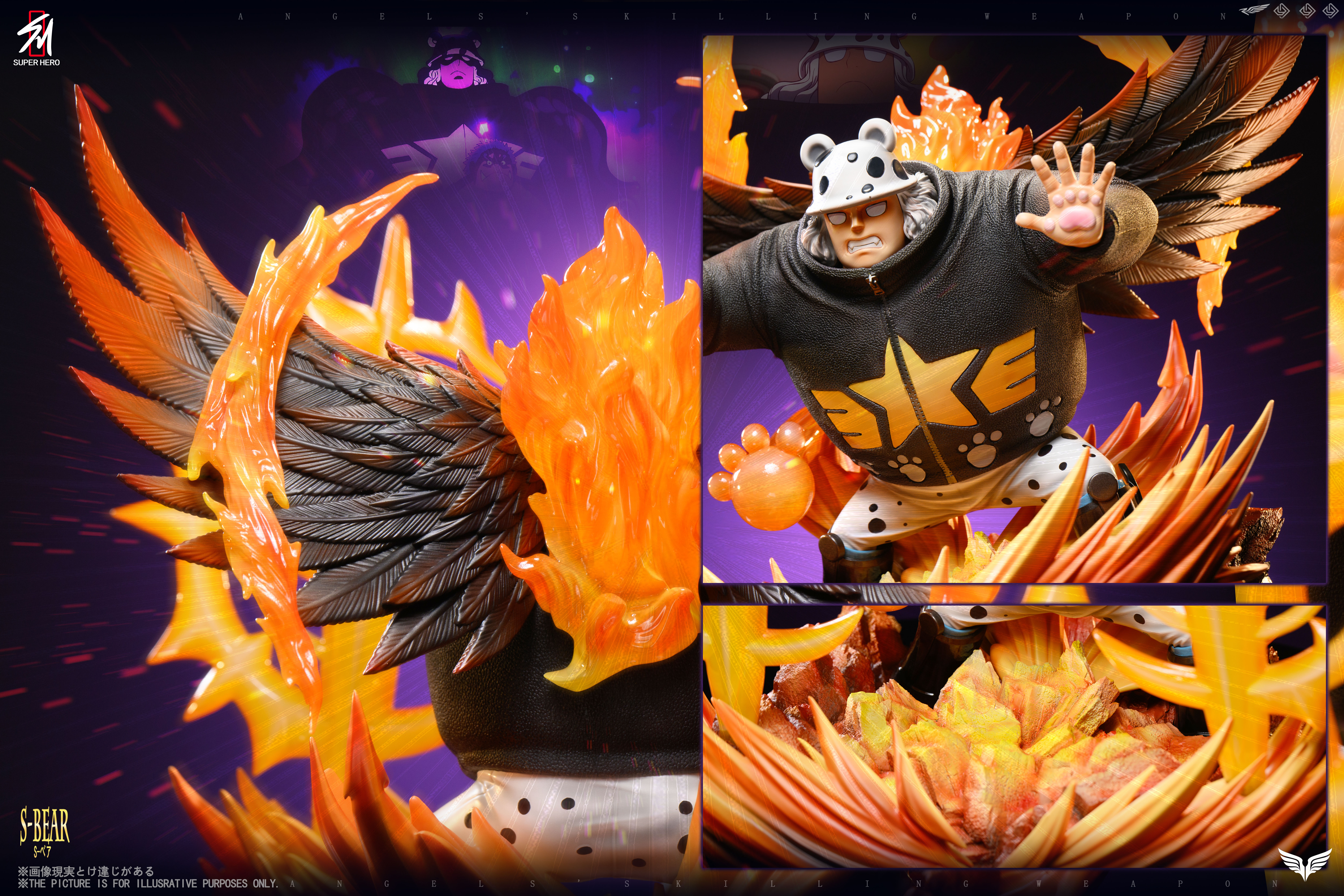 【Pre-sale】1/6 Scale 003 S-Bear-SUPER HERO Studio