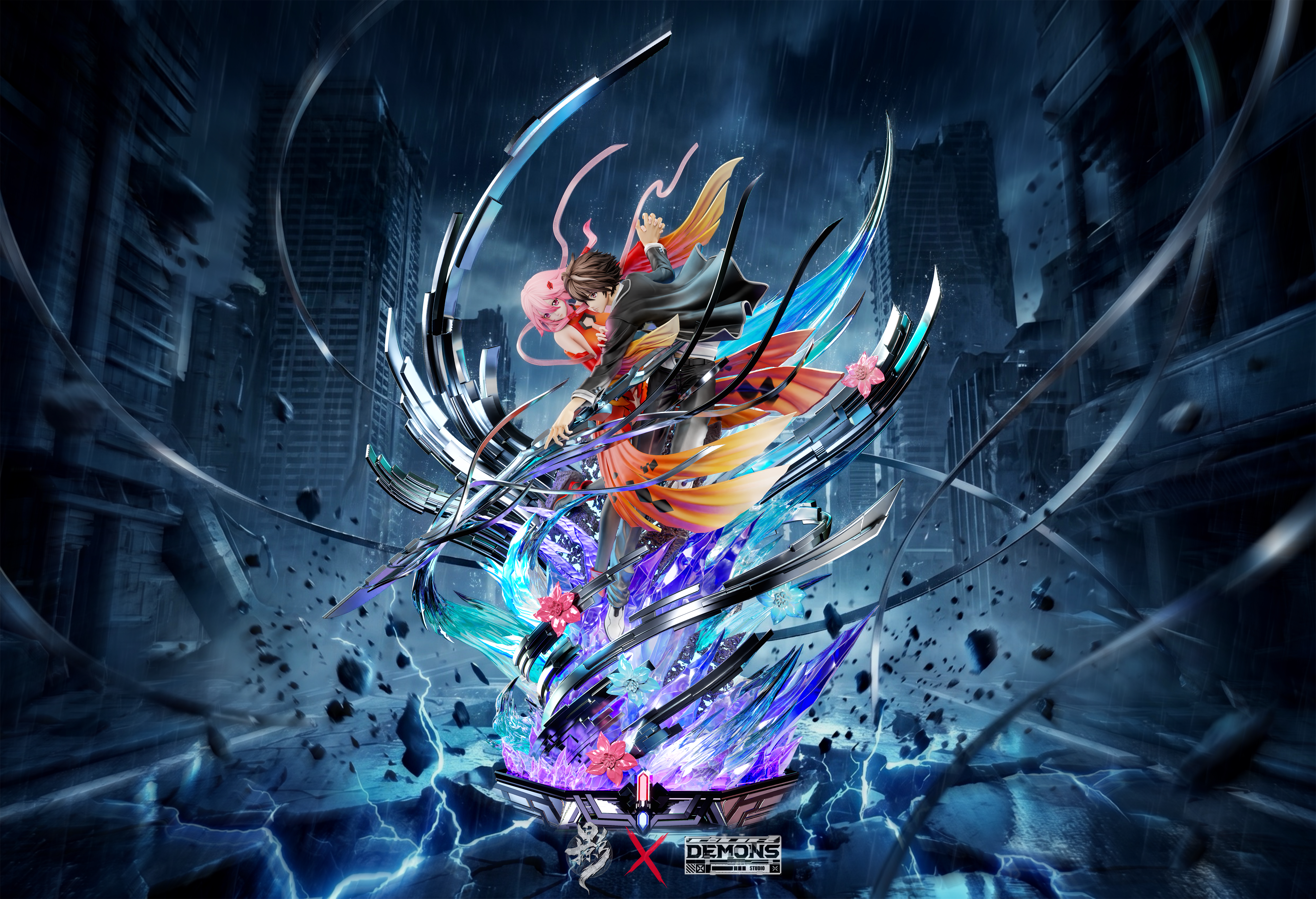 【Pre-sale】Yuzuriha Inori and Shu Ouma-Guilty Crown-LueYing and Demon Studio