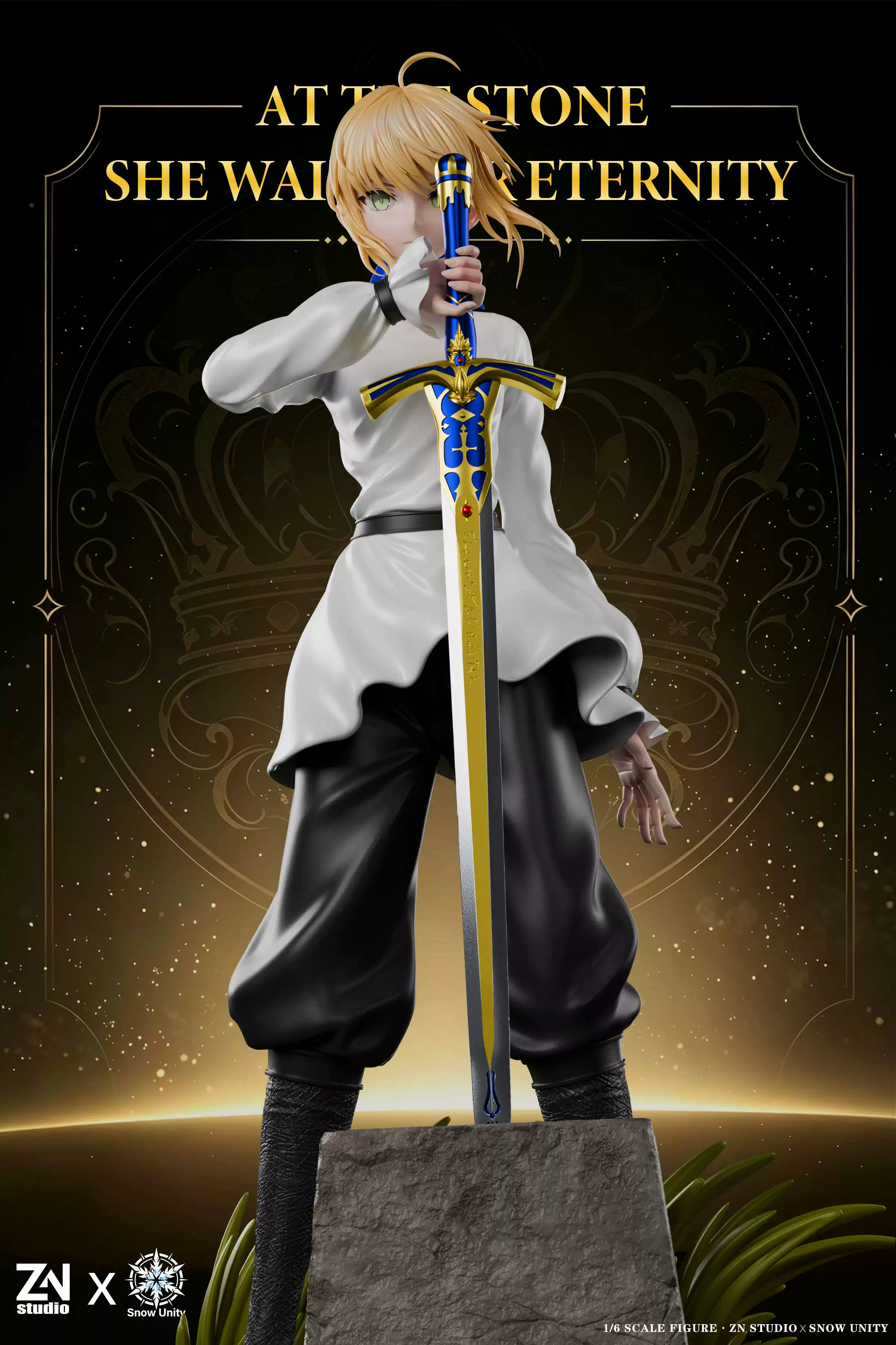 【Pre-sale】1/6 Scale Saber-Fate/Grand Order-Snow unity Studio × ZN Studio