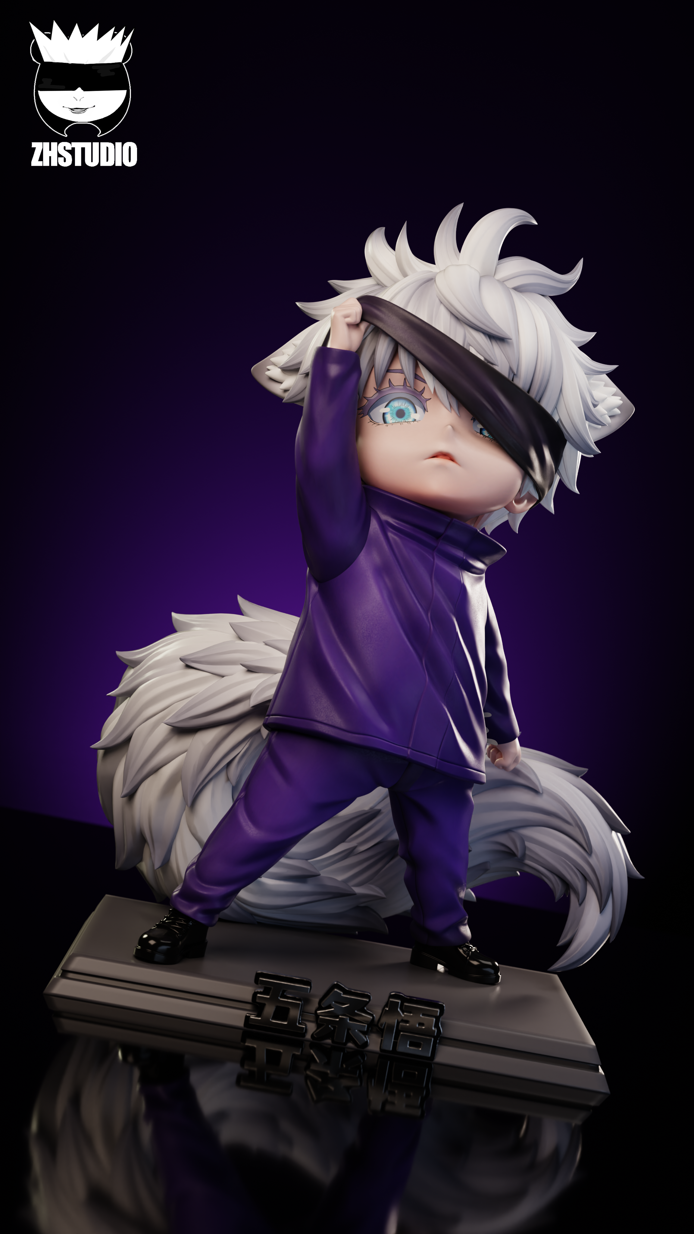 【Pre-sale】Gojo Cat-Jujutsu Kaisen-ZH Studio