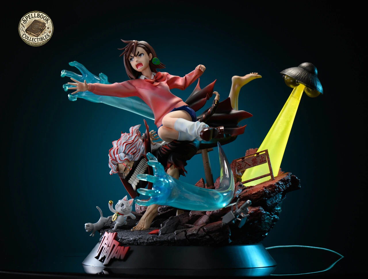 【Pre-sale】1/6 Scale Momo and Okarun with LED-Spellbook Collectibles Studio