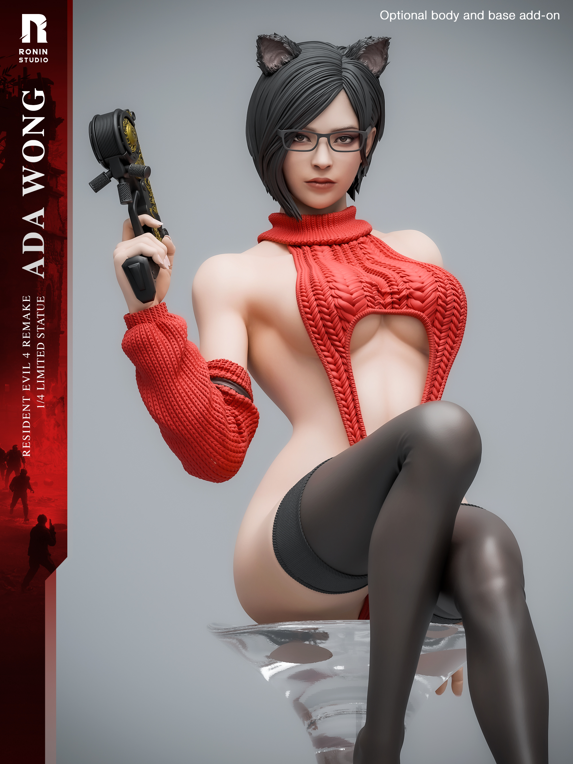 【Pre-sale】1/4 Scale Ada Wong-Resident Evil-Ronin Studio