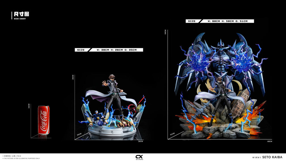 【Pre-sale】Seto Kaiba and Obelisk the Tormentor-Yu-Gi-Oh! Duel Monsters-CX Studio