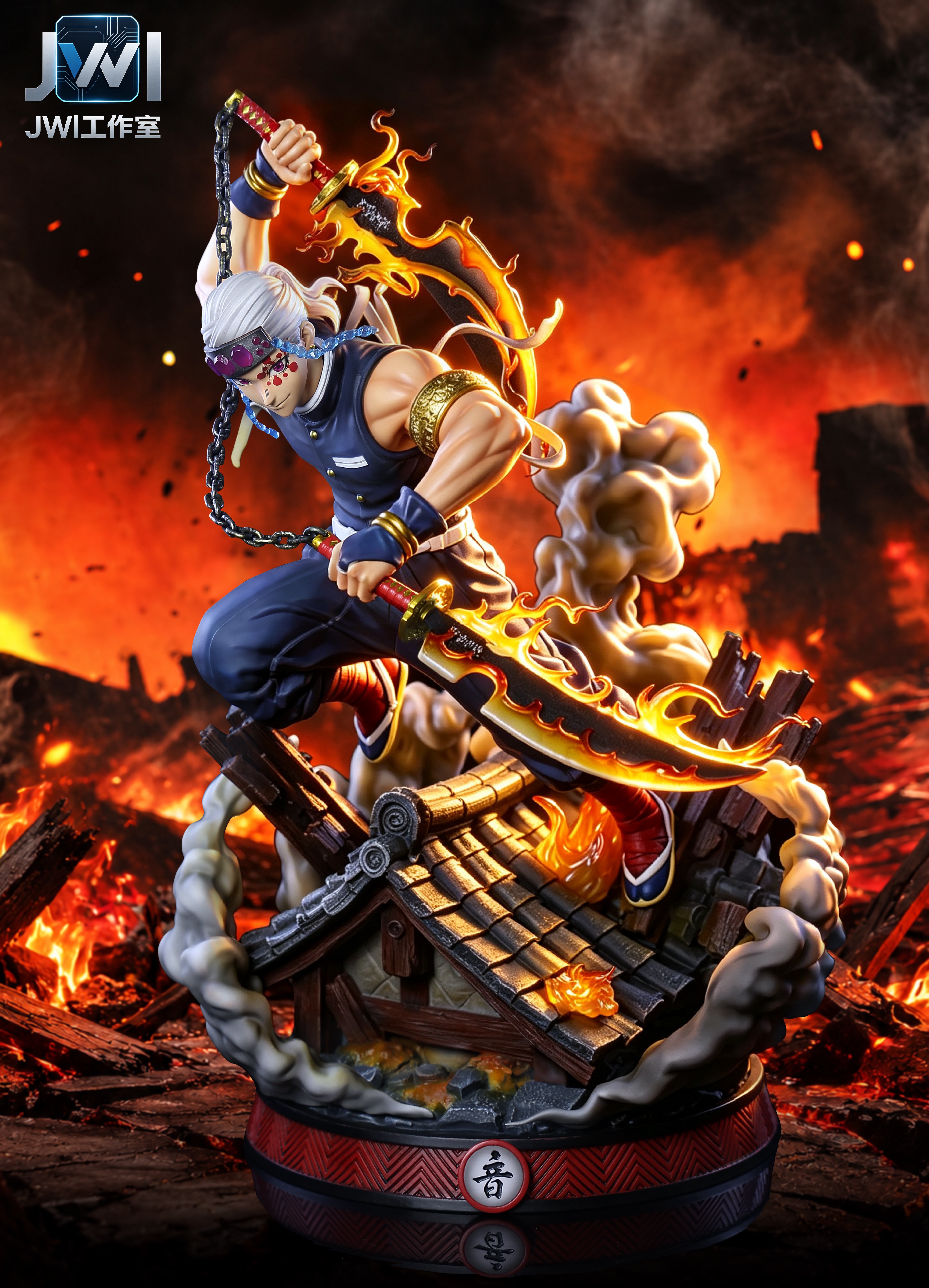 【Pre-sale】1/6 Scale Uzui Tengen-Demon Slayer-JWI Studio