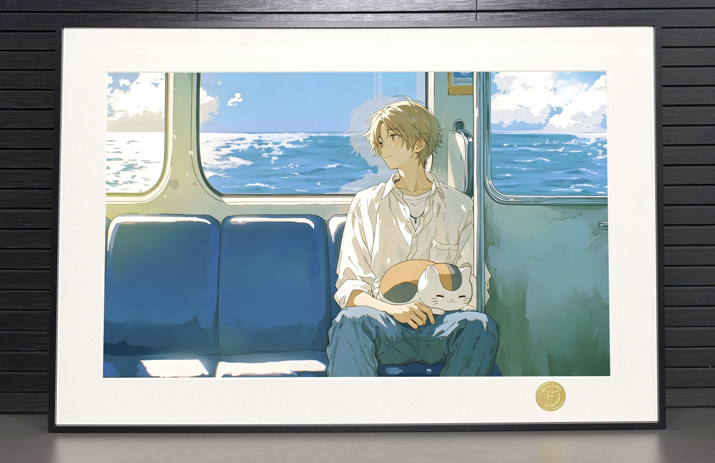 【Pre-sale】Decorative Painting of Train Natsume Takashi‌-Natsume's Book of Friends-H2 Studio
