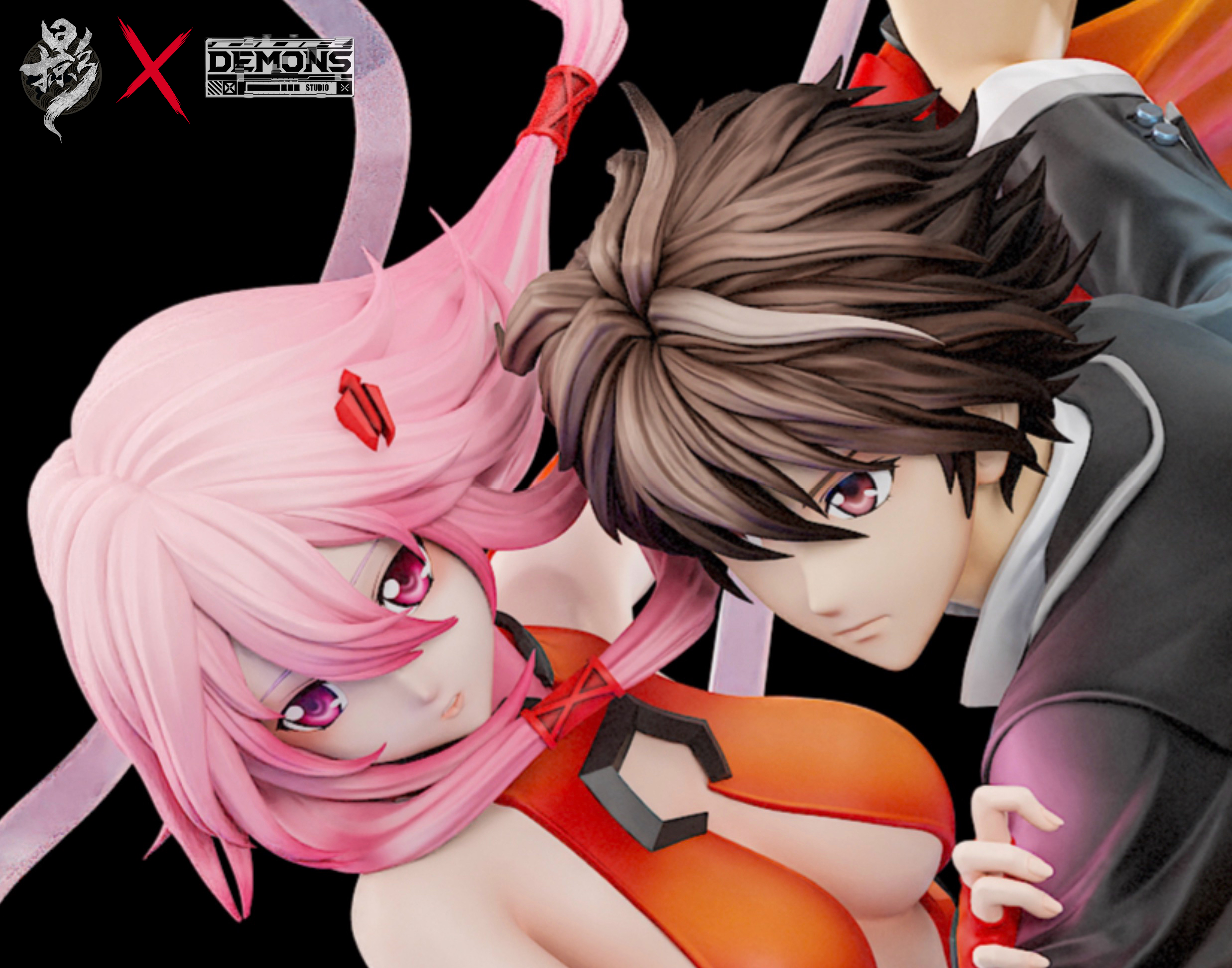 【Pre-sale】Yuzuriha Inori and Shu Ouma-Guilty Crown-LueYing and Demon Studio