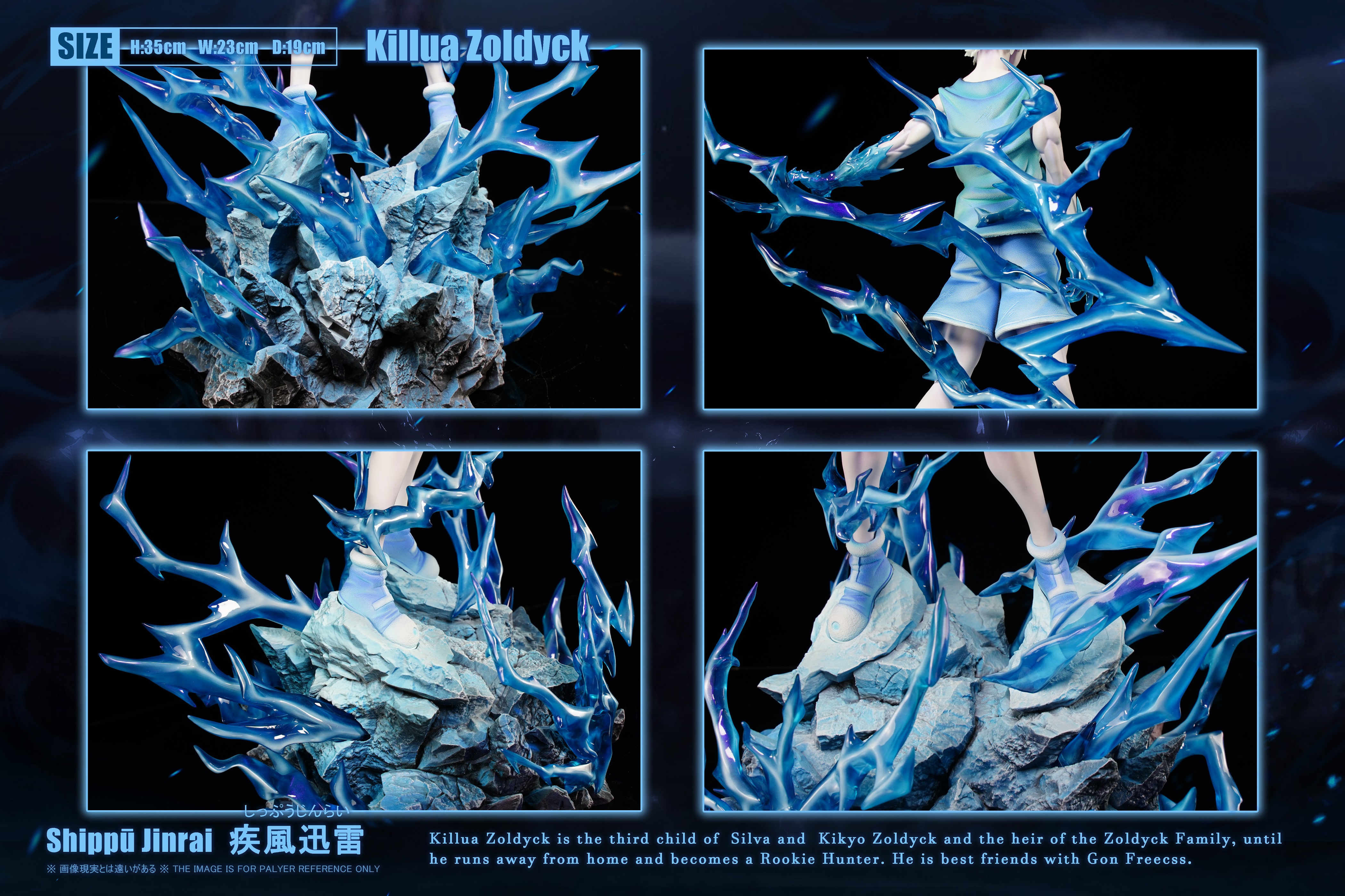 【Pre-sale】1/6 Scale 002 Killua Zoldyck-Hunter X Hunter-HXHENG × CHENG Studio