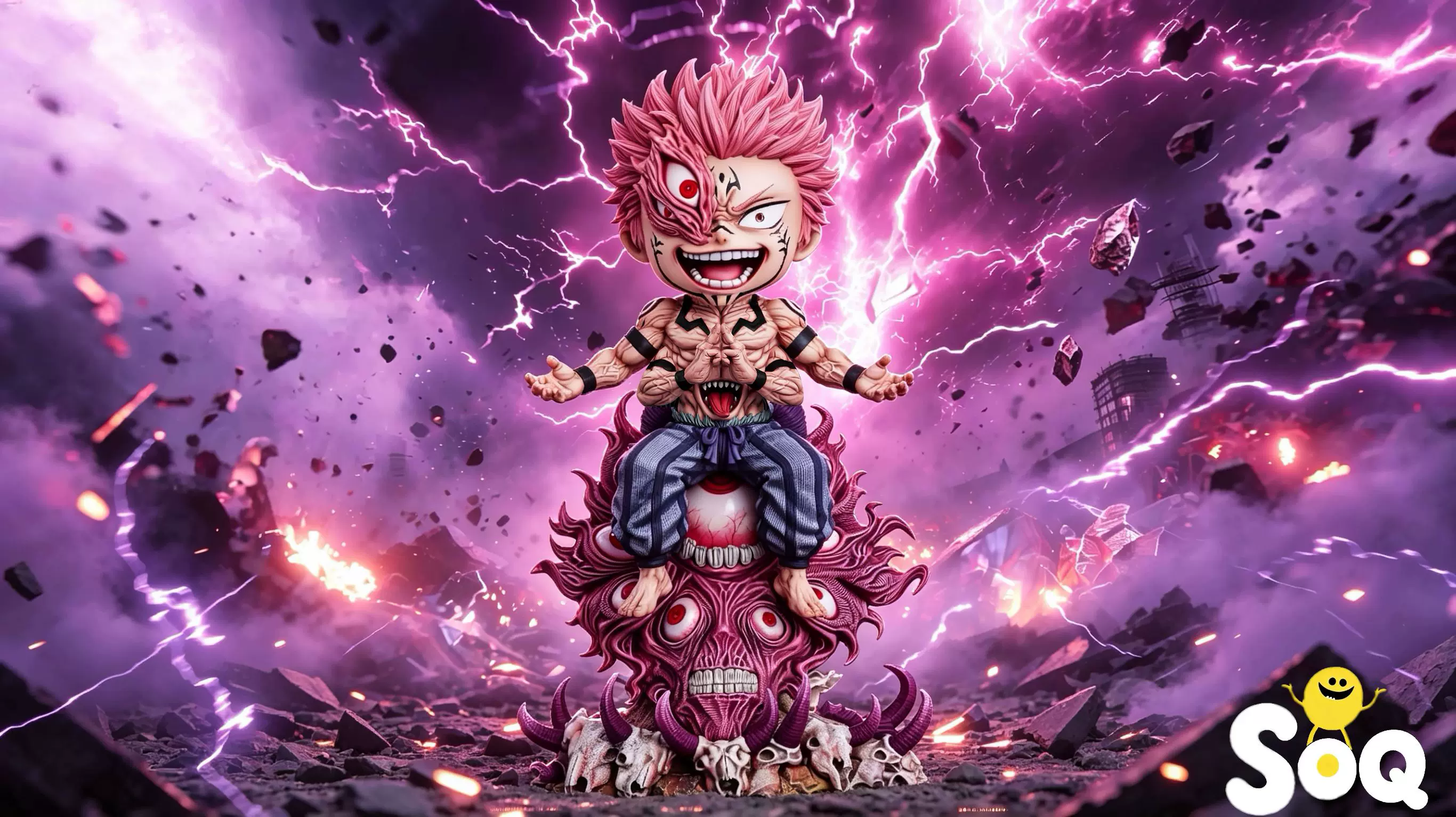 【Pre-sale】Ryomen Sukuna 2.0-Jujutsu Kaisen-SOQ Studio