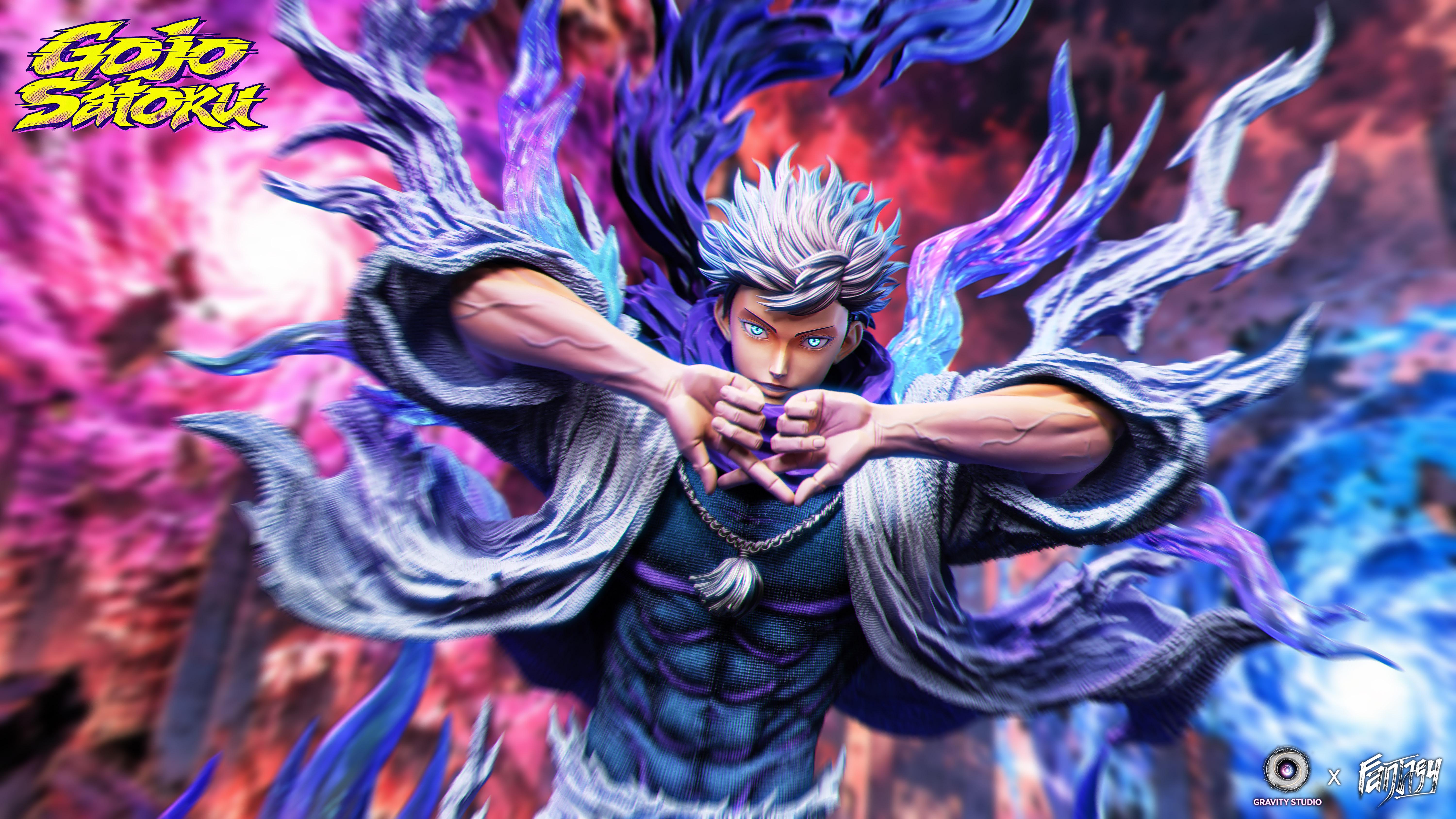 【Pre-sale】1/6 Scale Gojo Satoru with LED-Jujutsu Kaisen-Fantasy × Gravity Studio